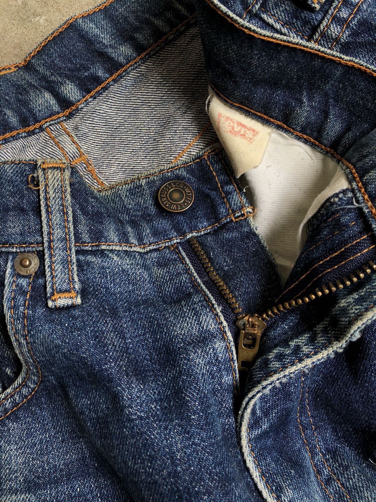 Levi's Levis 217 repairing work with patchwork and boro Size US 30 / EU 46 - 4 Thumbnail