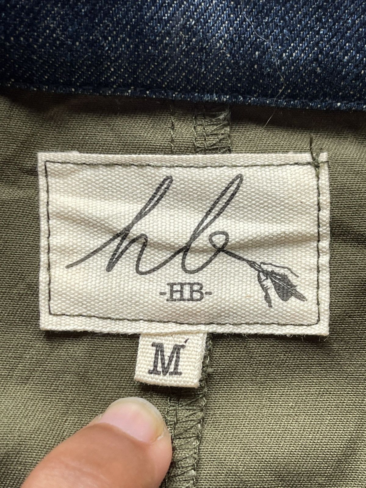 Japanese Brand 🔥Vintage Japanese Brand HB Patchwork Denim Indigo Jacket Size US M / EU 48-50 / 2 - 7 Thumbnail