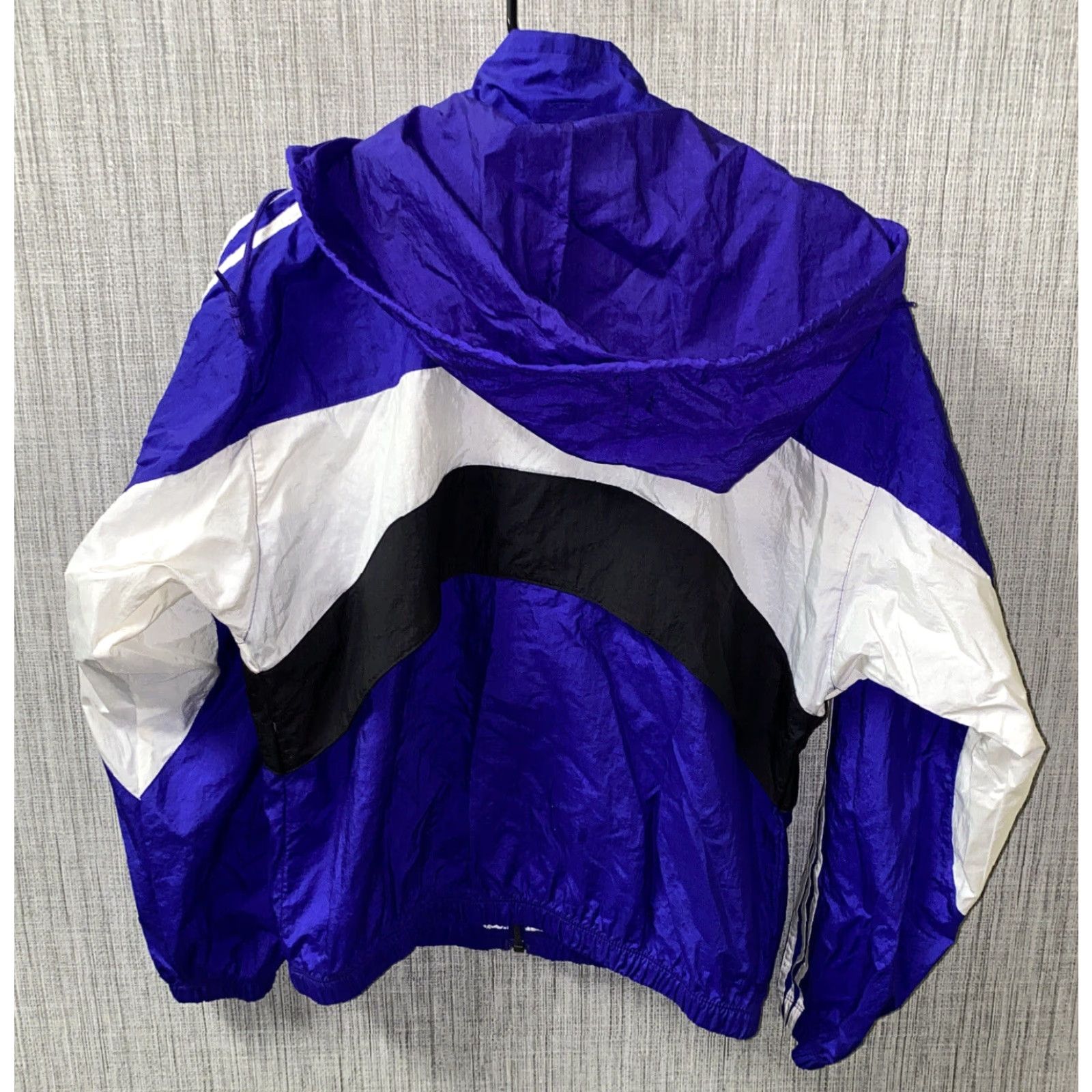 Adidas Adidas Women’s Full Zip Jacket Nylon Purple/White S Womens Regular Size S Size S / US 4 / IT 40 - 5 Thumbnail