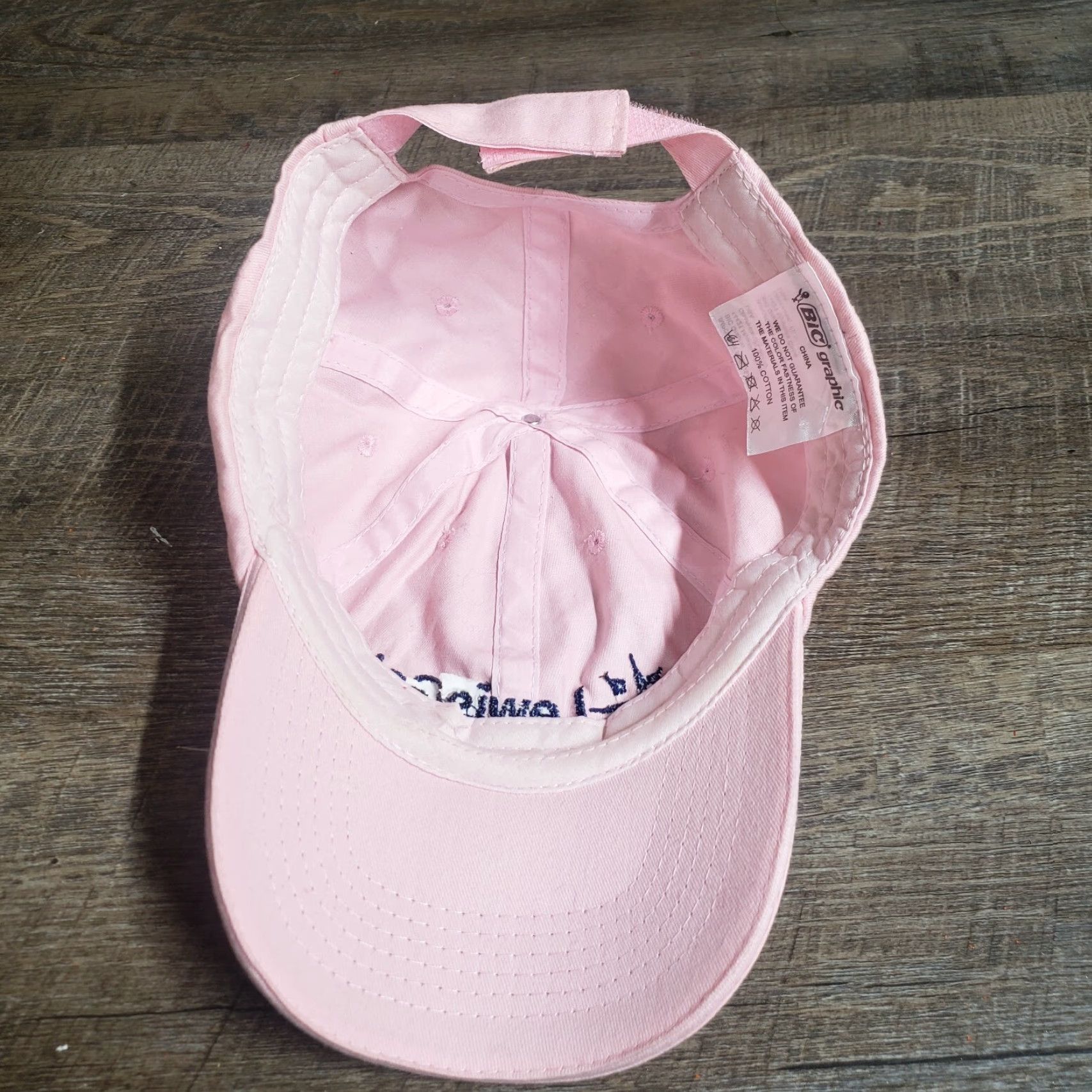Vintage Vintage Lewis Gale Hospital Logo Baseball Cap Adult Adjustable Pink Healthcare Hat Unisex Size ONE SIZE - 5 Thumbnail