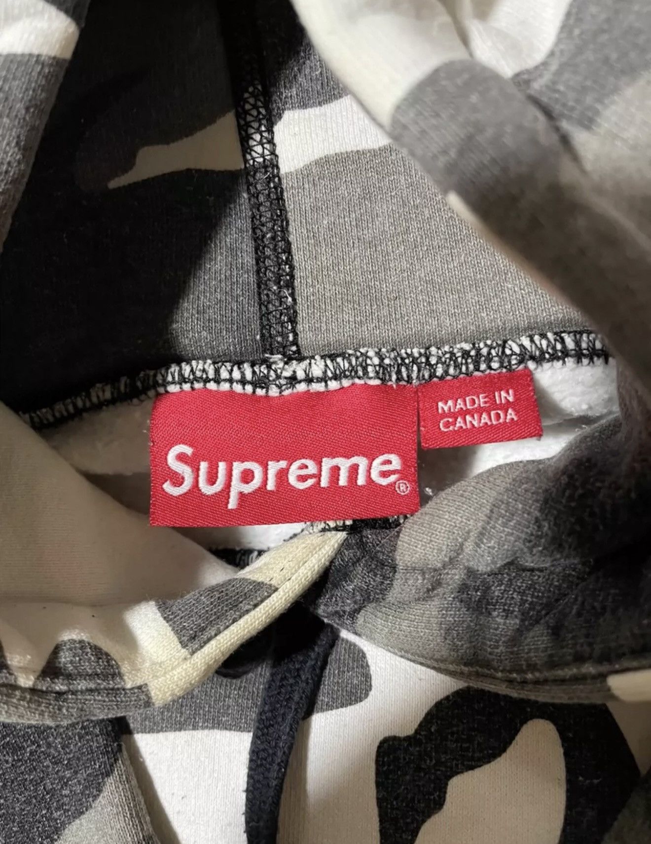 Supreme Supreme fw13 snow camo box logo hoodie hooded sweatshirt Size US L / EU 52-54 / 3 - 2 Thumbnail