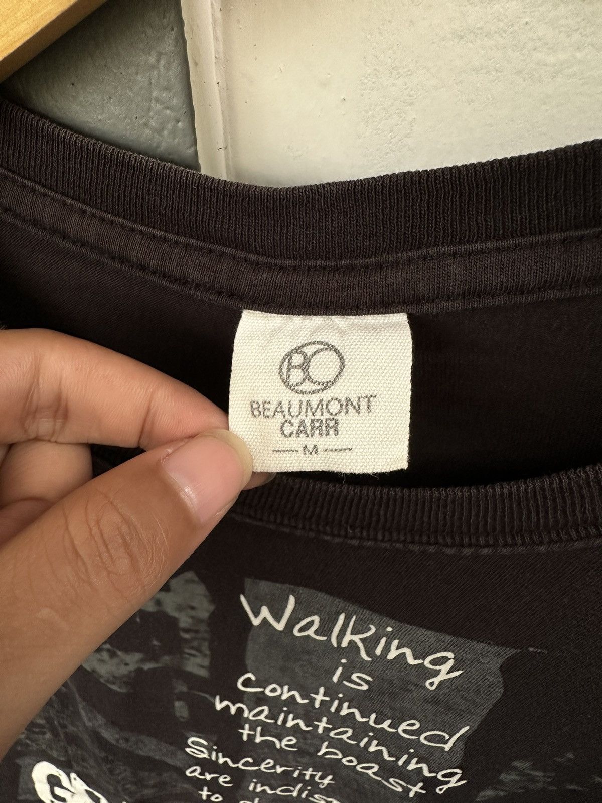 Japanese Brand JAPANESE BEAUMONT CARR CRAZY POEM TSHIRT SEDITIONARIES STYLE Size US M / EU 48-50 / 2 - 2 Thumbnail