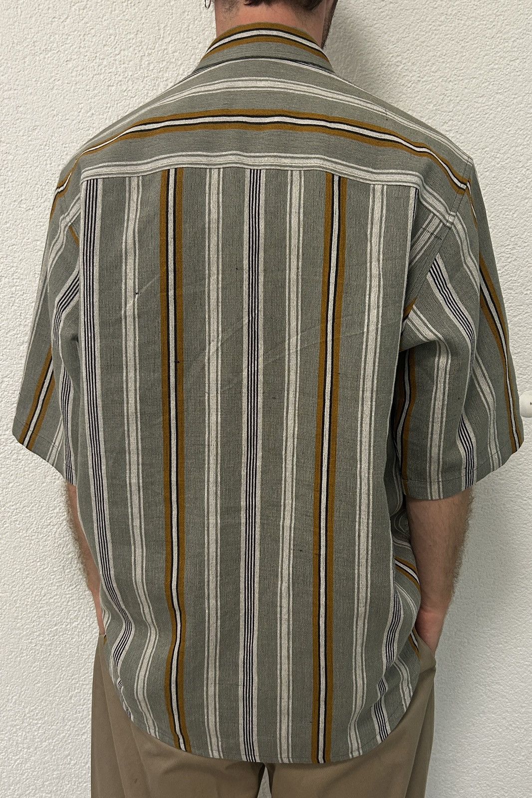Jil Sander Jil Sander Shirt Striped Size US S / EU 44-46 / 1 - 8 Thumbnail