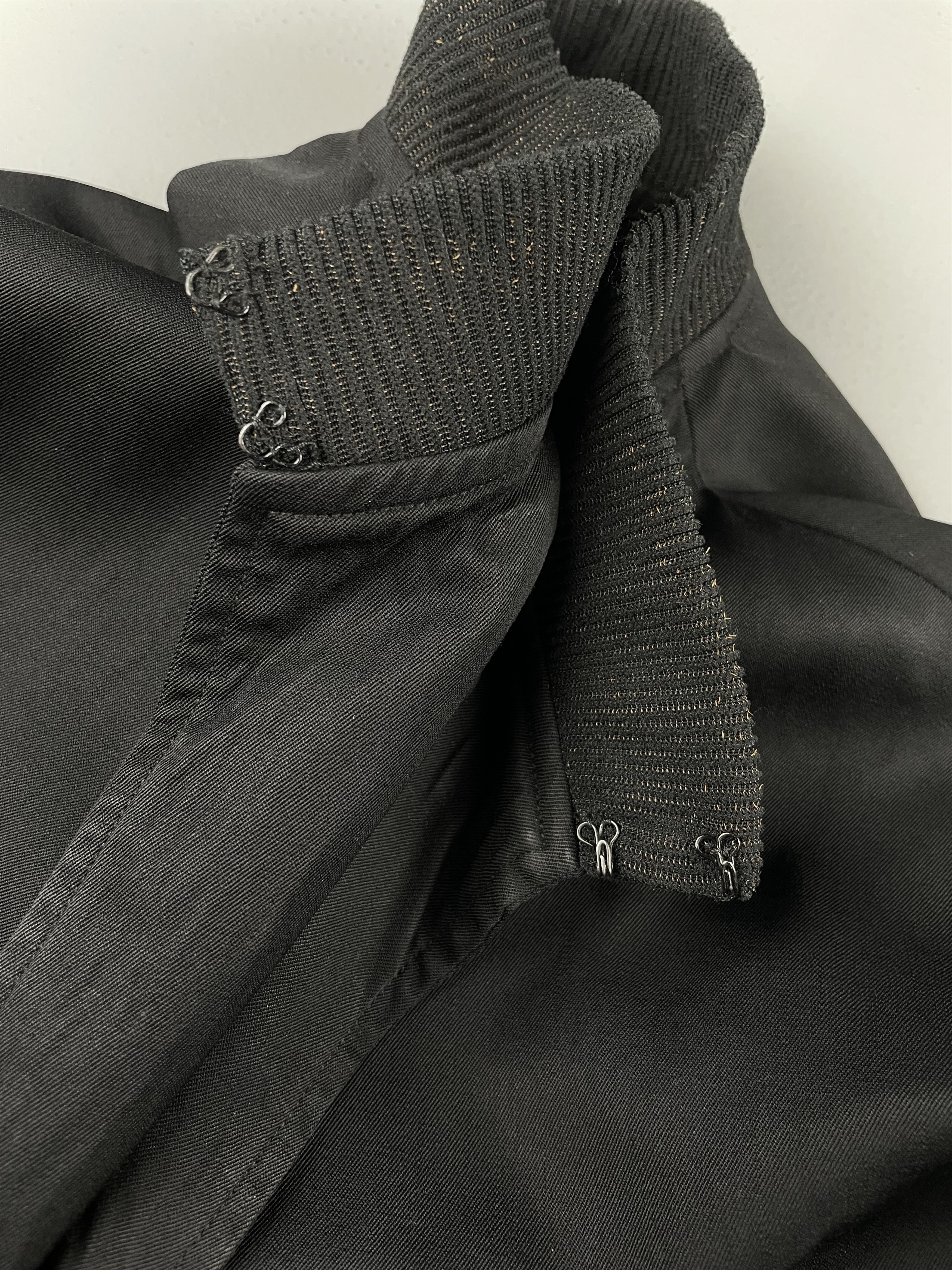 Yohji Yamamoto Yohji Yamamoto late 80's / 90-91 cropped wool bomber Size M / US 6-8 / IT 42-44 - 3 Thumbnail