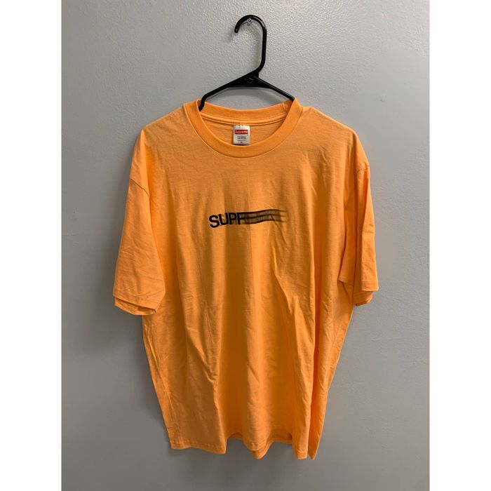 純正オンラインストア Supreme motion logo tee peach XLarge | www ...