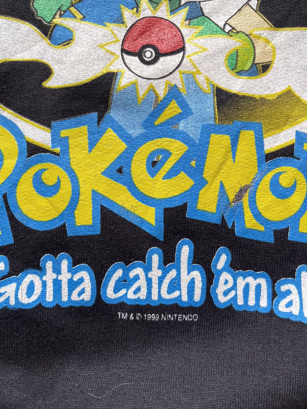 Cartoon Network × Pokemon 1999 Pokemon Nintendo Ash ‘Gotta Catch Em All Sweatshirt Size US M / EU 48-50 / 2 - 7 Thumbnail