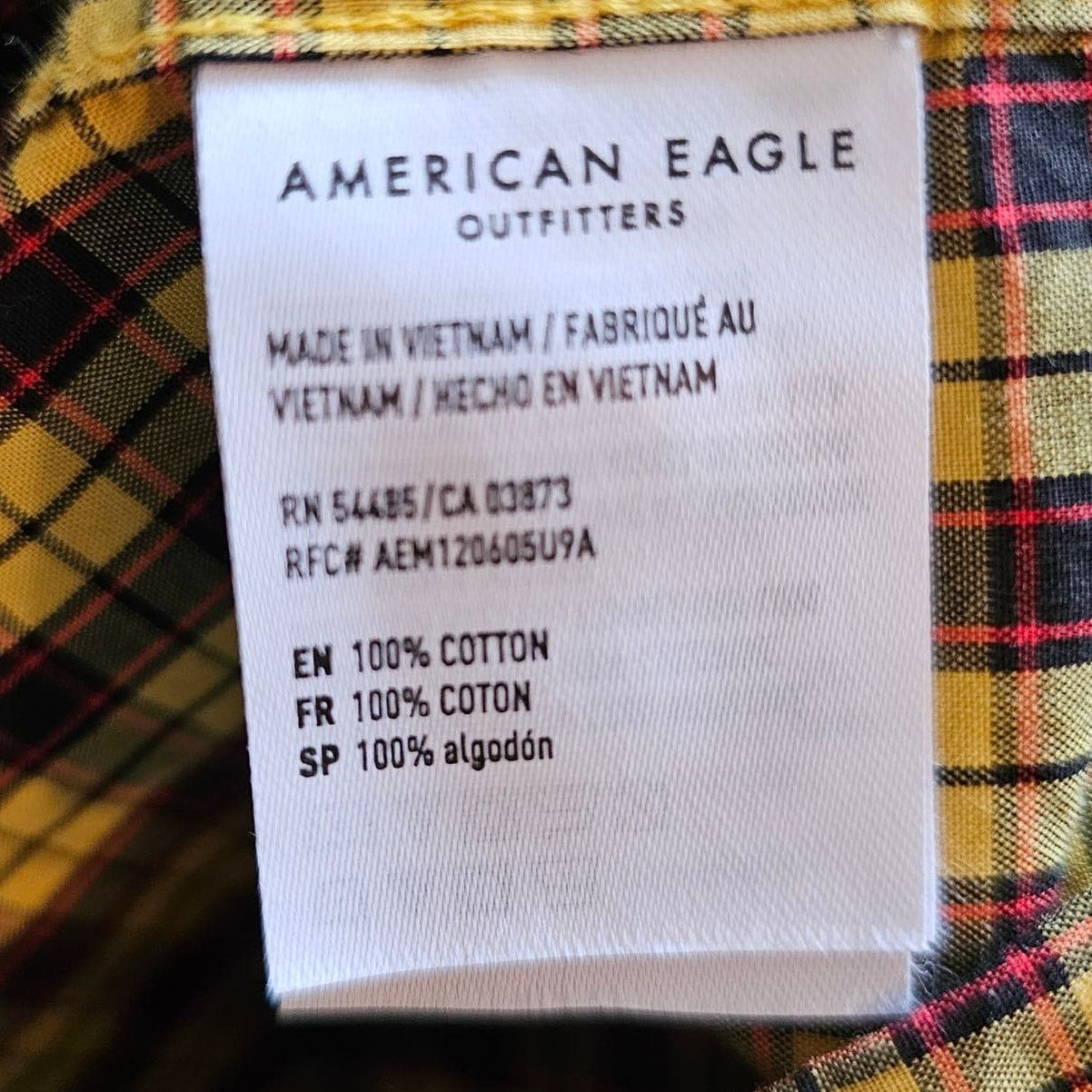 American Eagle Outfitters NWT Men's American Eagle Classic Fit Shirt Size Small Size US S / EU 44-46 / 1 - 5 Thumbnail