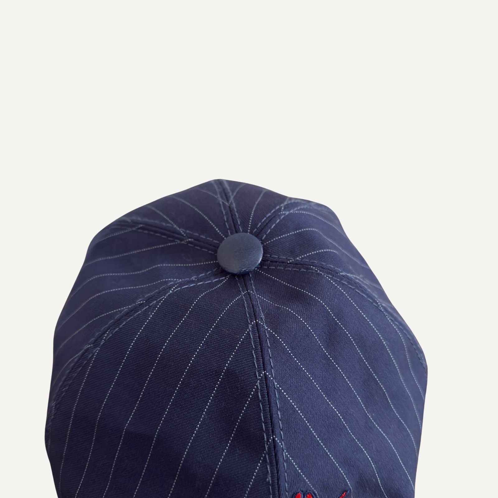 Louis Vuitton Louis Vuitton LV Varsity Cap Navy Pinstripe Hat 59 Size ONE SIZE - 5 Thumbnail
