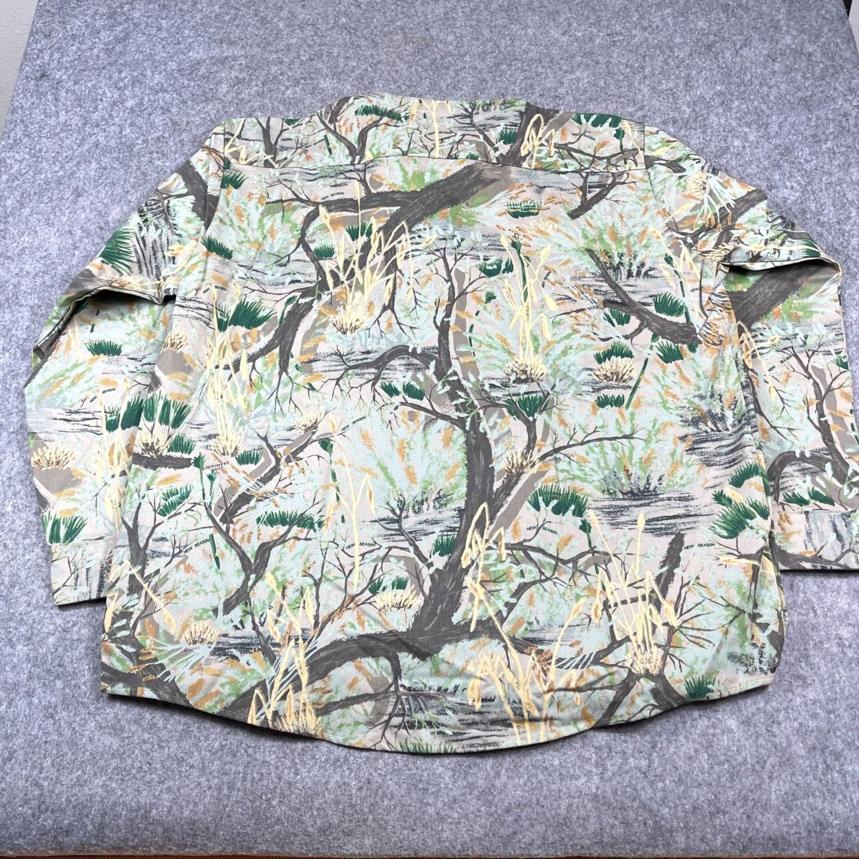 Vintage NWOT Everywear West Camo Hunting 2XL Button-Up Mens Shirt Size US XXL / EU 58 / 5 - 3 Thumbnail