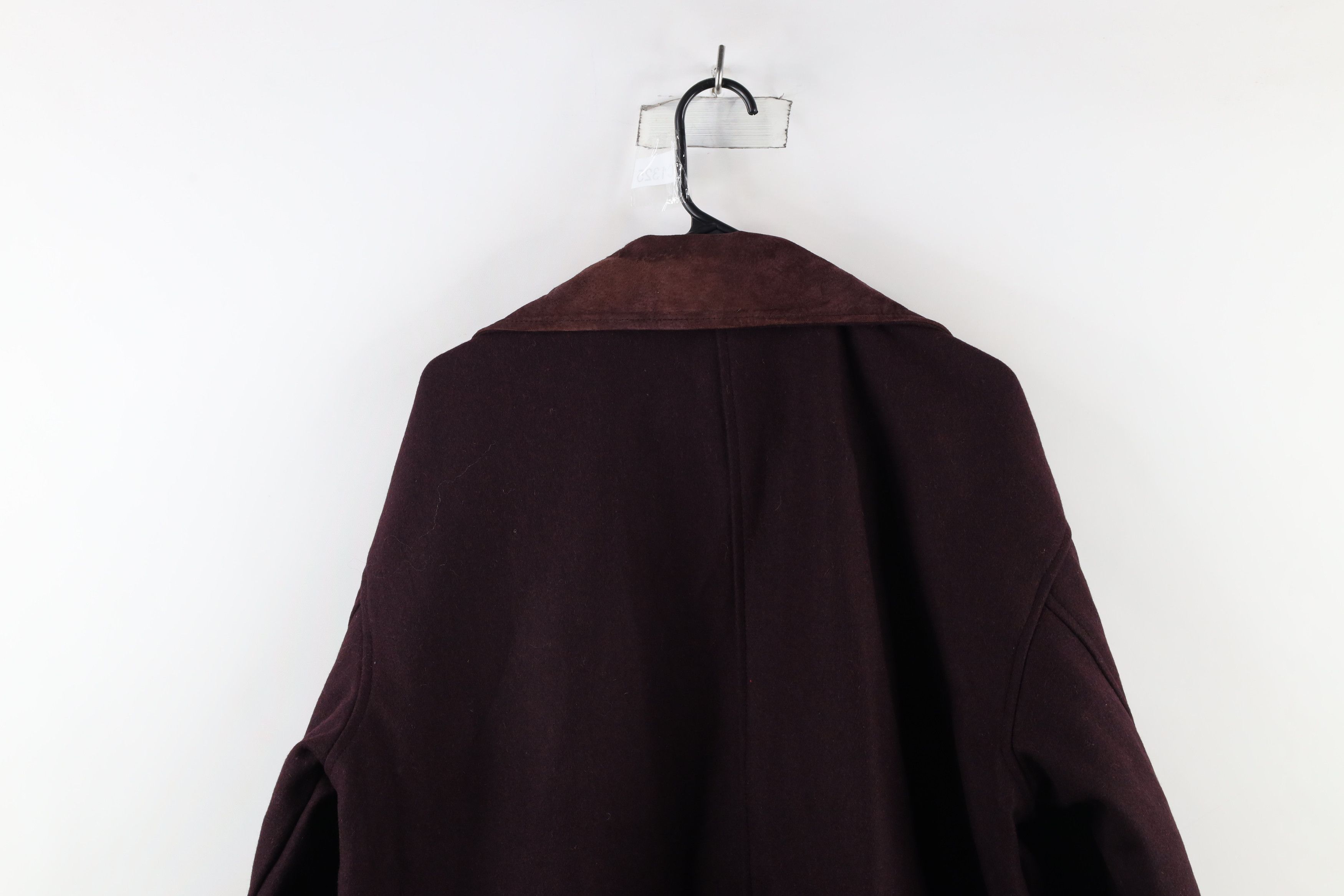 Vintage Vintage 90s Streetwear Trim Wool Quilted Jacket Purple Size US M / EU 48-50 / 2 - 16 Thumbnail