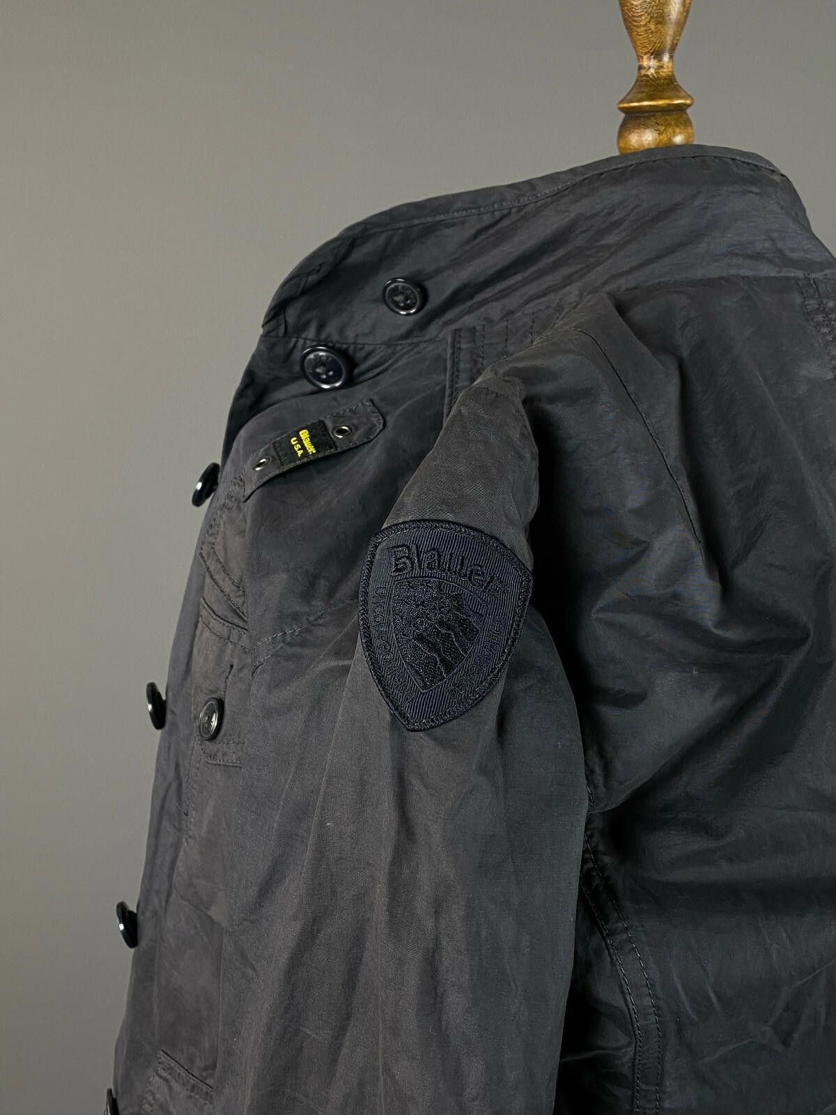 Eddie Bauer Ladies Blauer USA Black Button Down Nylon Jacket Size S Size S / US 4 / IT 40 - 12 Thumbnail