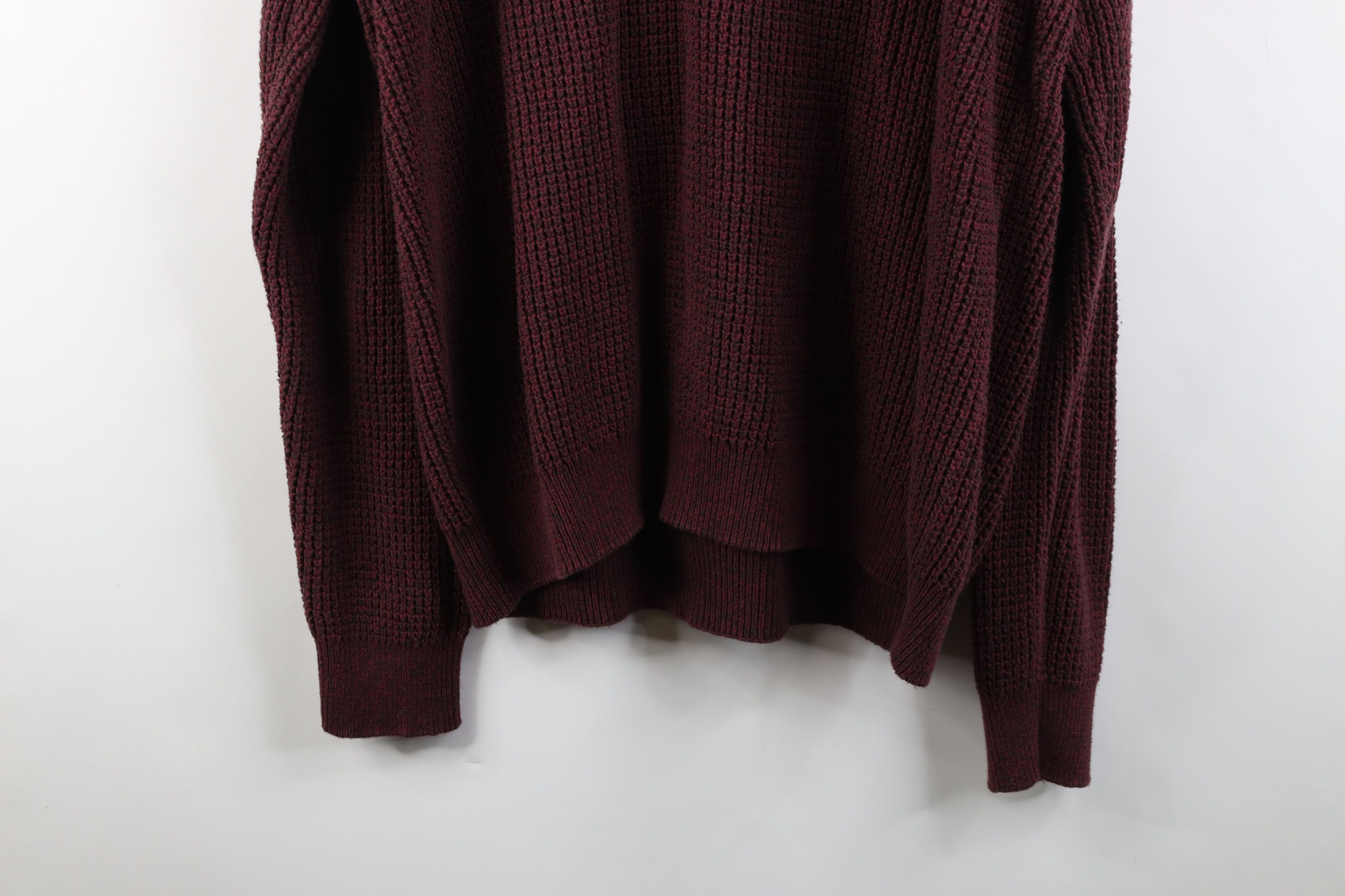 Vintage Vintage 90s Streetwear Thermal Ribbed Knit Henley Sweater Size US XL / EU 56 / 4 - 11 Thumbnail