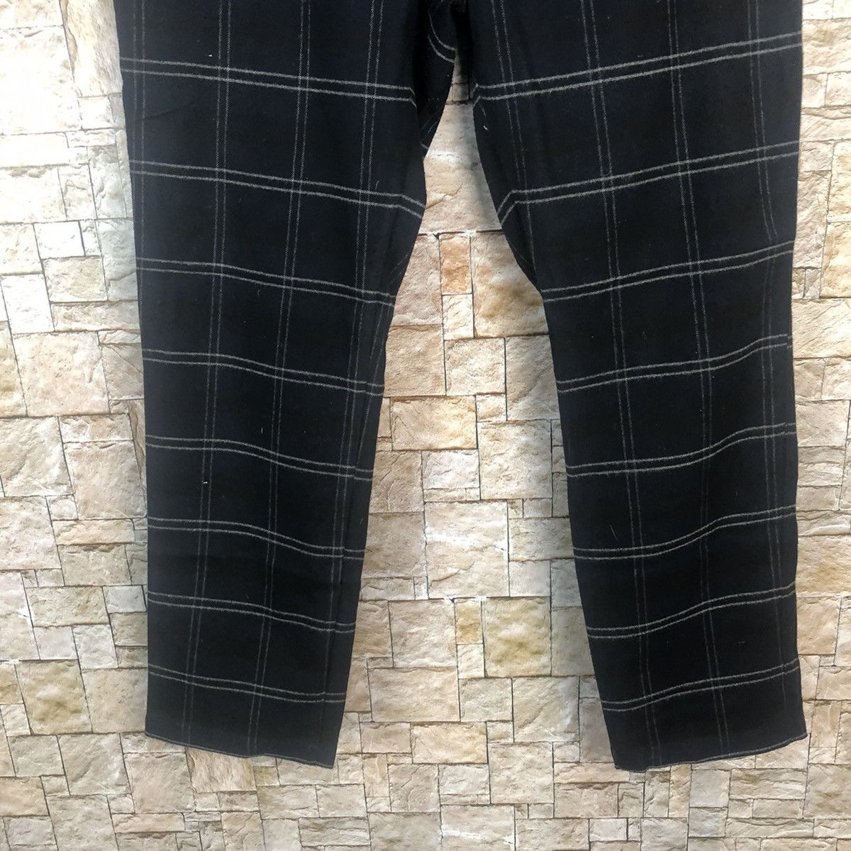 Harris Tweed Harris Tweed Dark Blue Checkred Pants #A358 Size US 30 / EU 46 - 6 Thumbnail