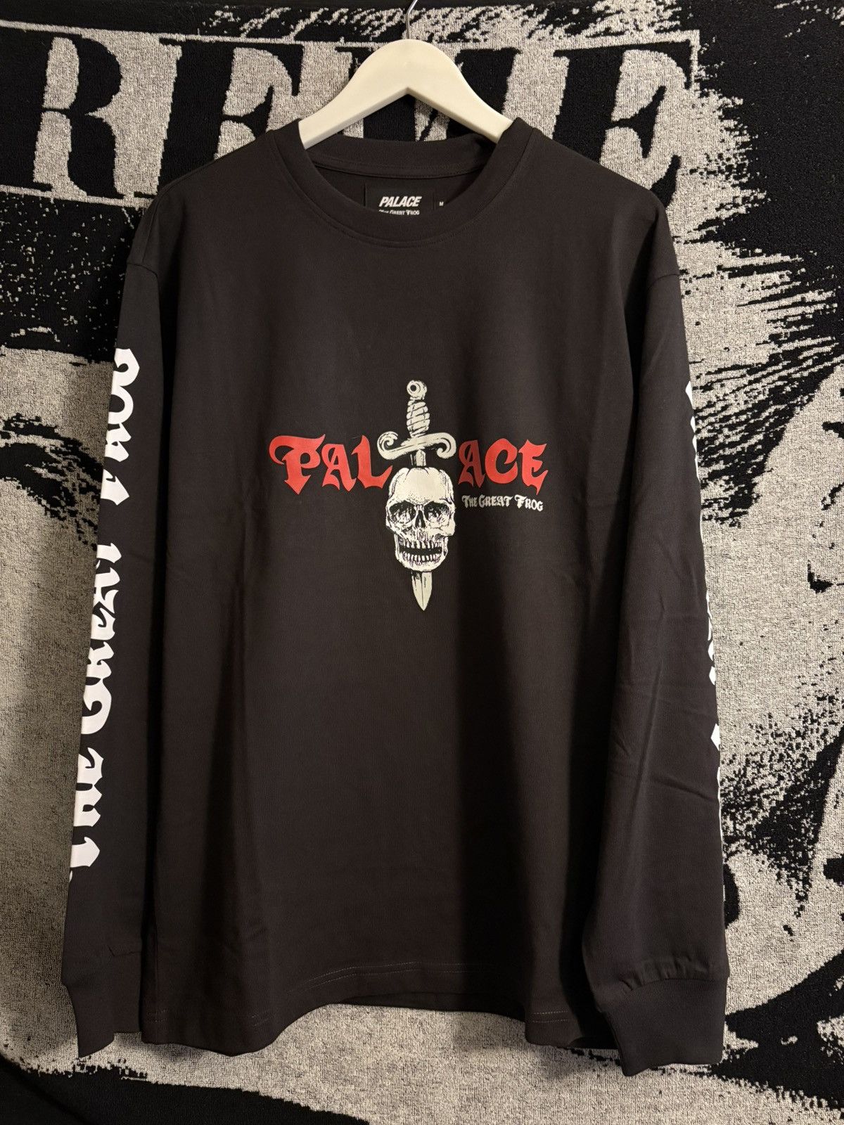 トップス PALACE TGF LONGSLEEVE BLAC sizeL PALACE TGF LONGSLEEVE | PALACE SKATEBOARDS