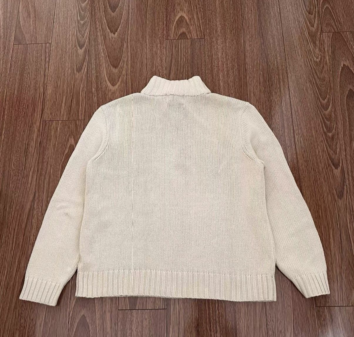 Polo Ralph Lauren Polo Ralph Lauren Zip-Up Knit Sweater Size US L / EU 52-54 / 3 - 2 Thumbnail