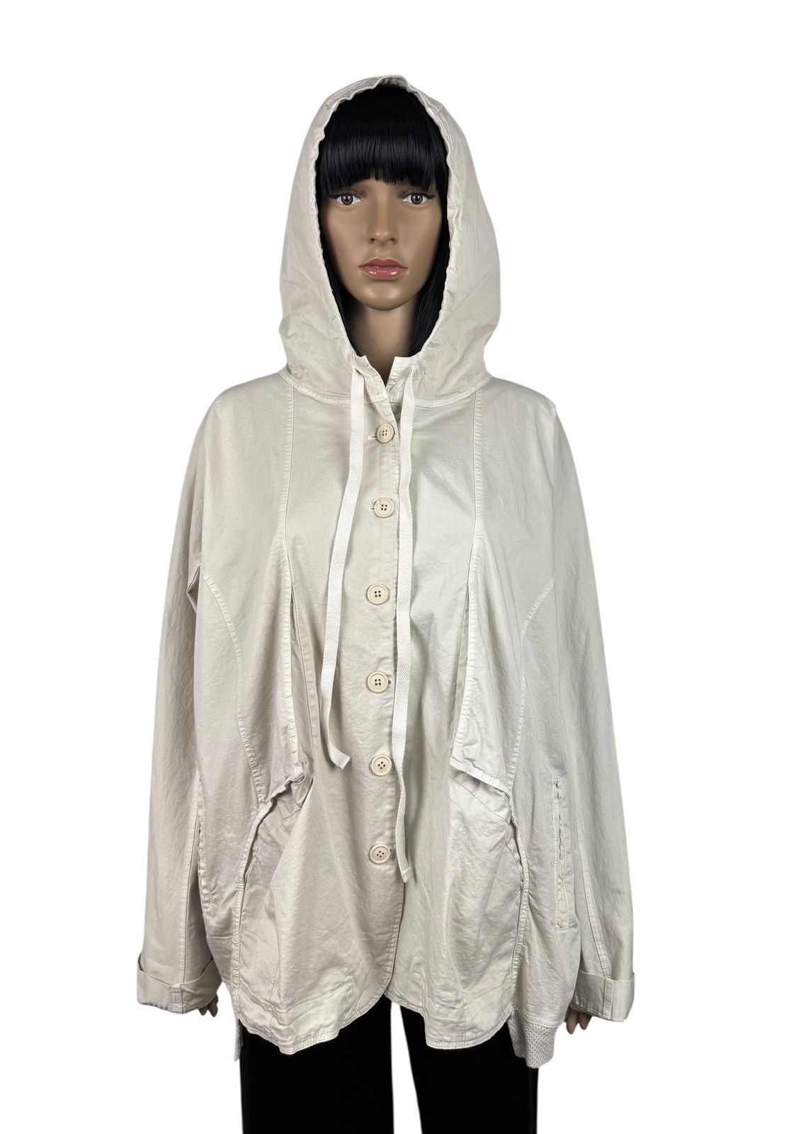 Rundholz Rundholz Black Label Hooded Coat Avant Garde size L Size L / US 10 / IT 46 - 10 Thumbnail
