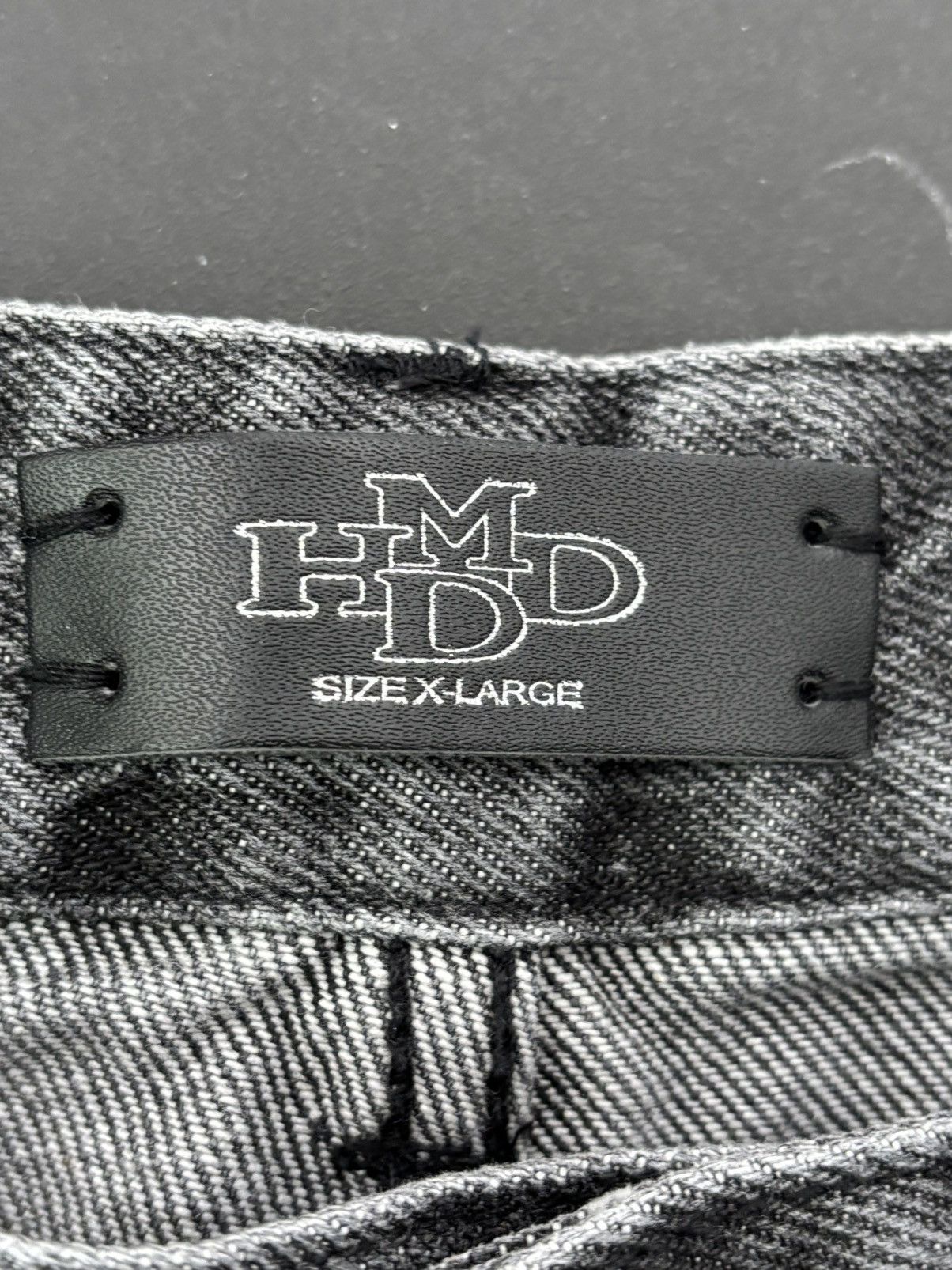 HMDD HMDD Patch Work Denim ‘Black’ Size US 36 / EU 52 - 4 Thumbnail