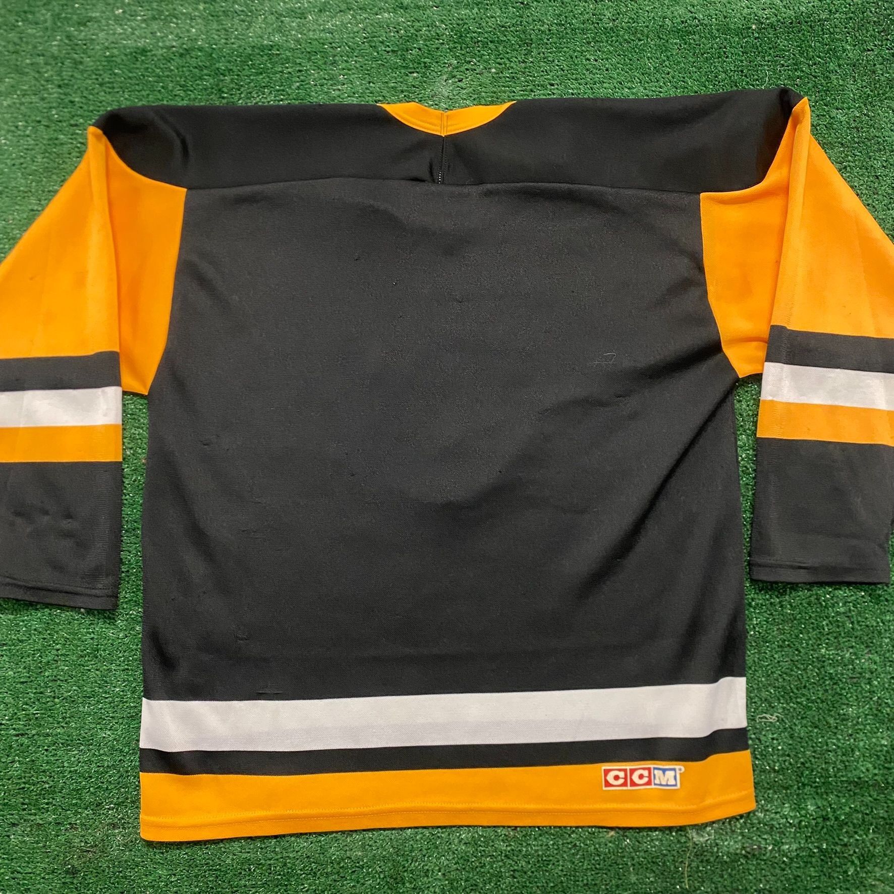 Ccm Vintage 80s Pittsburgh Penguins Jersey NHL Hockey Team Shirt Size US L / EU 52-54 / 3 - 5 Thumbnail