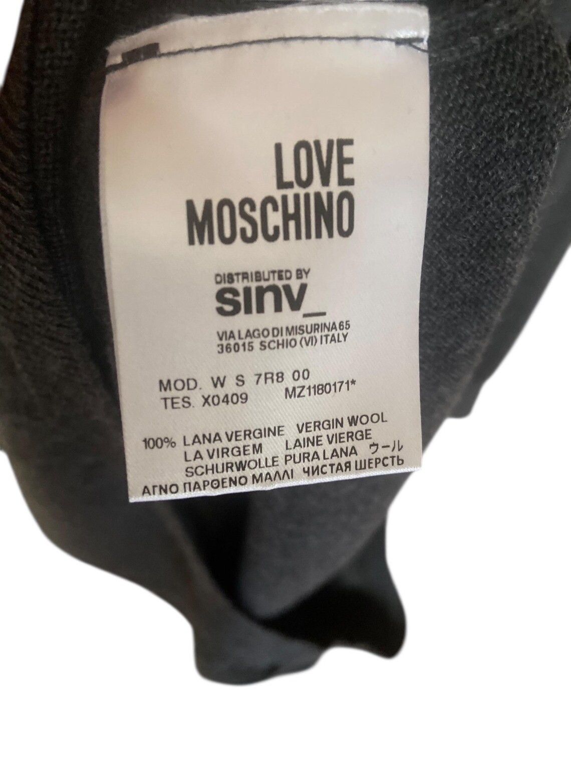 Moschino Vintage Moschino grey wool dress Size S / US 4 / IT 40 - 9 Thumbnail