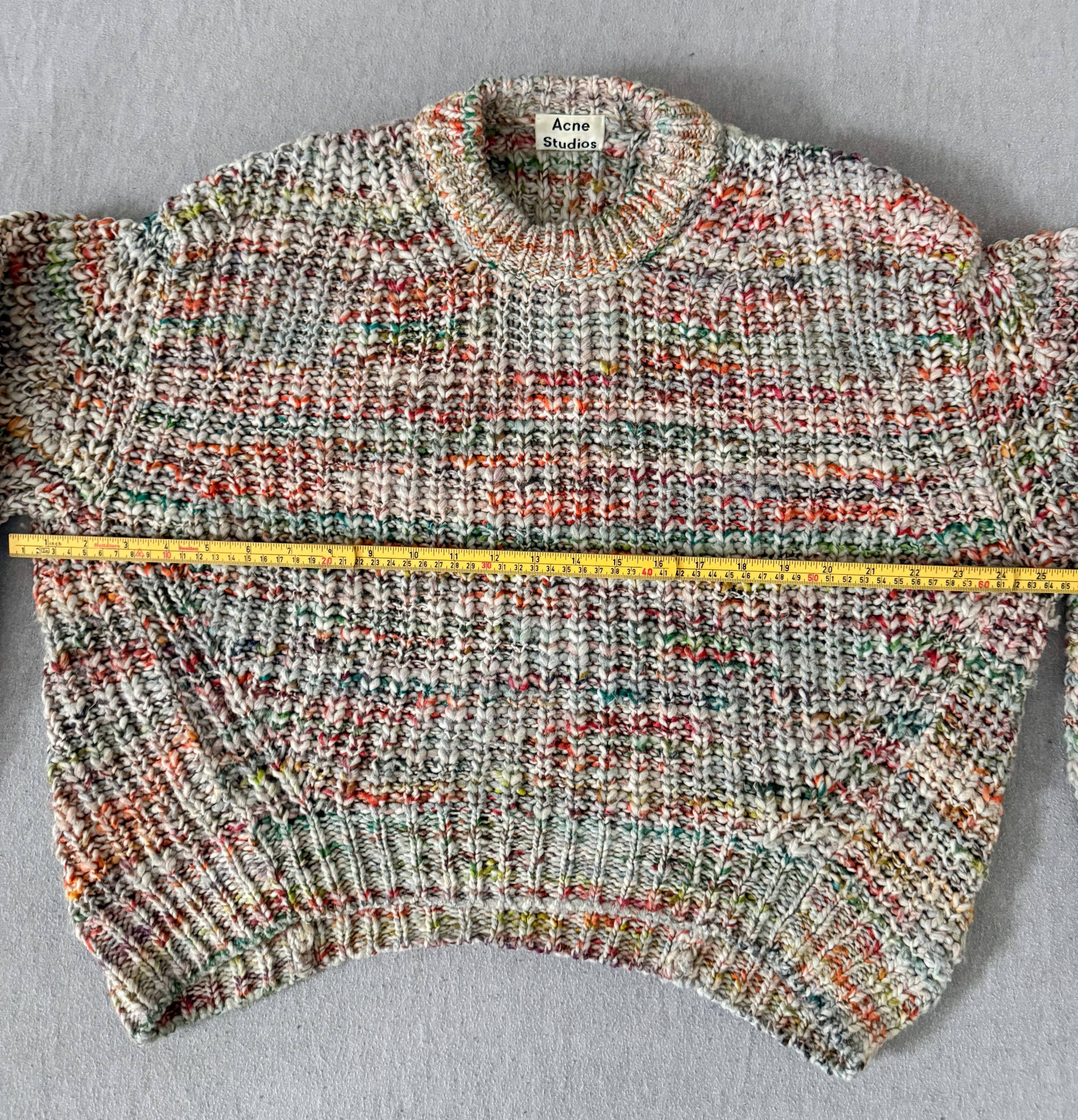 Acne Studios Acne Studios Zora Multi Knit Sweater S PSS17 Size S / US 4 / IT 40 - 3 Thumbnail