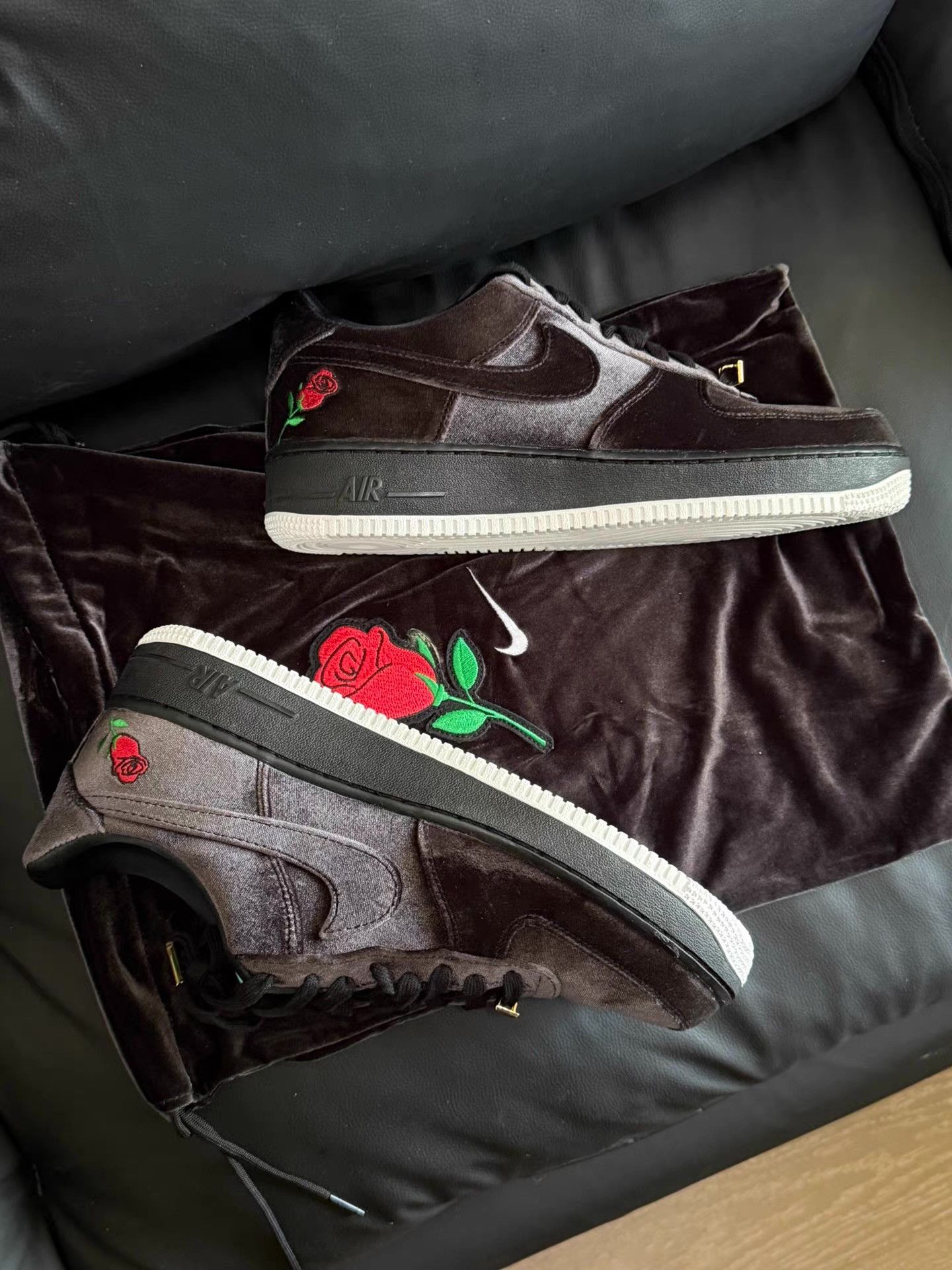 Nike Nike Air Force 1 Velvet Rose Sneakers Ｑ20 Size US 9.5 / EU 42-43 - 5 Thumbnail