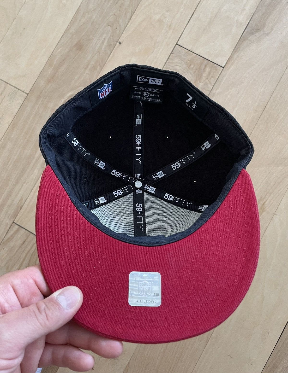 New Era 🔥 Cardinals Fitted 7 1/8 with vintage log patch Size ONE SIZE - 4 Thumbnail