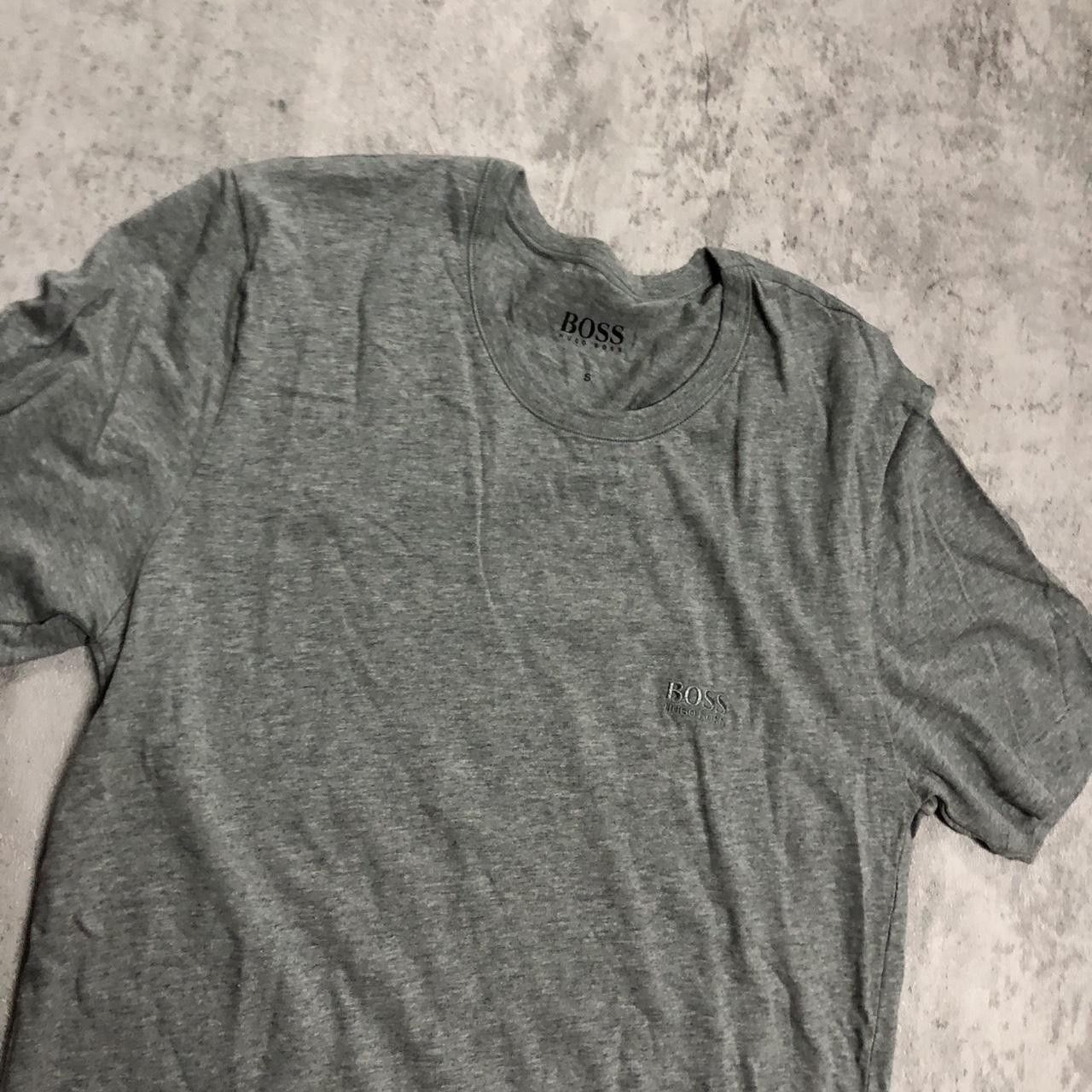 Hugo Boss Hugo boss gray T-shirt Size US M / EU 48-50 / 2 - 2 Thumbnail
