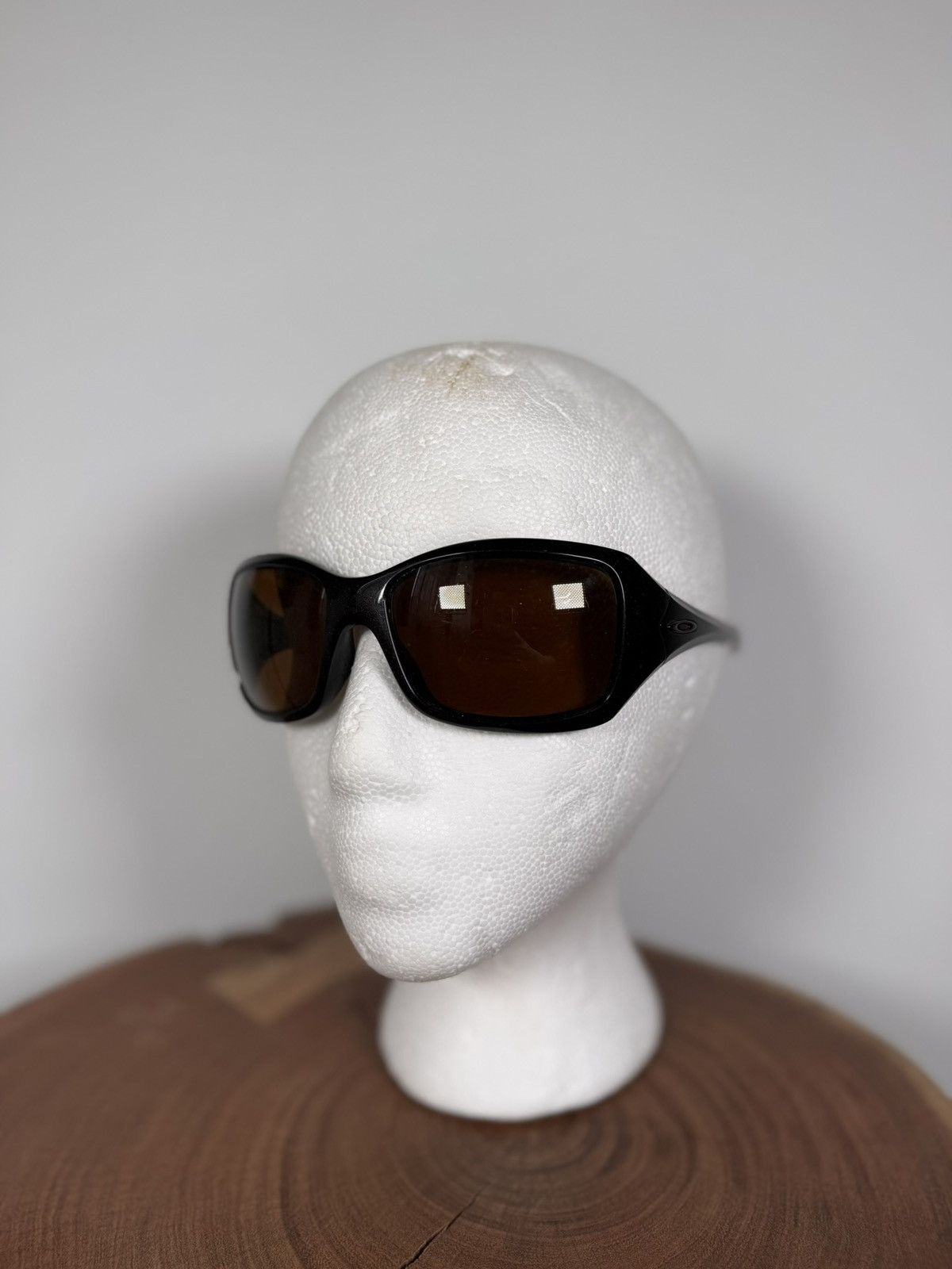 Y2K Oakley Ravishing Women's Brown Glitter Sunglasses