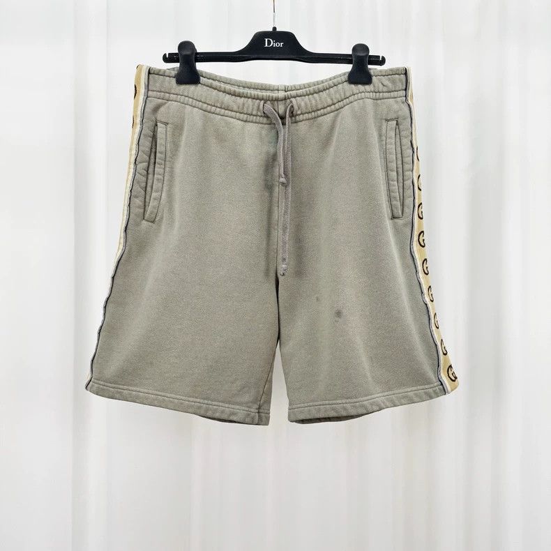 Gucci Gucci Double G Embroidered Shorts-yf Size US 34 / EU 50 - 1 Thumbnail