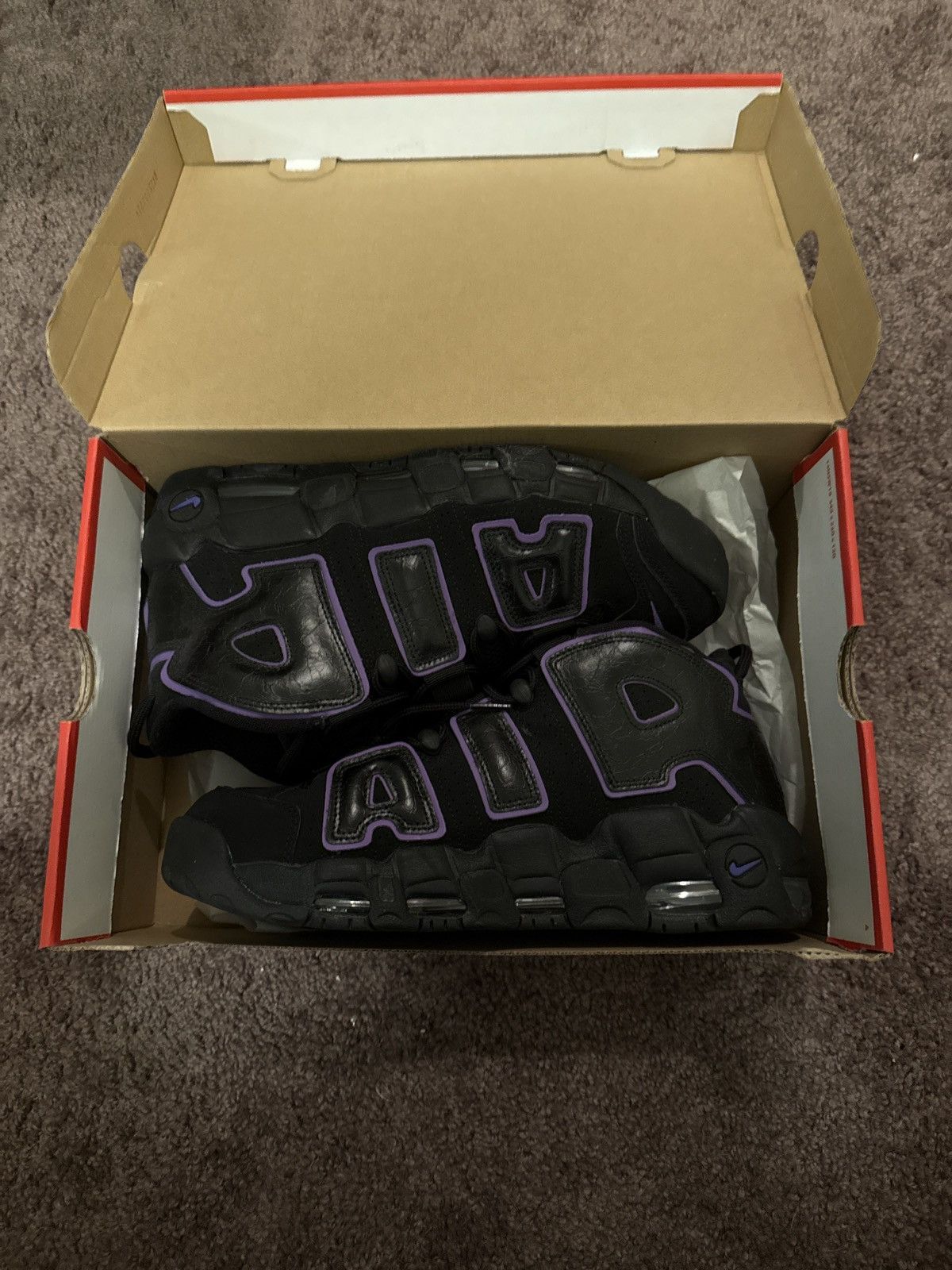 Black and purple uptempo