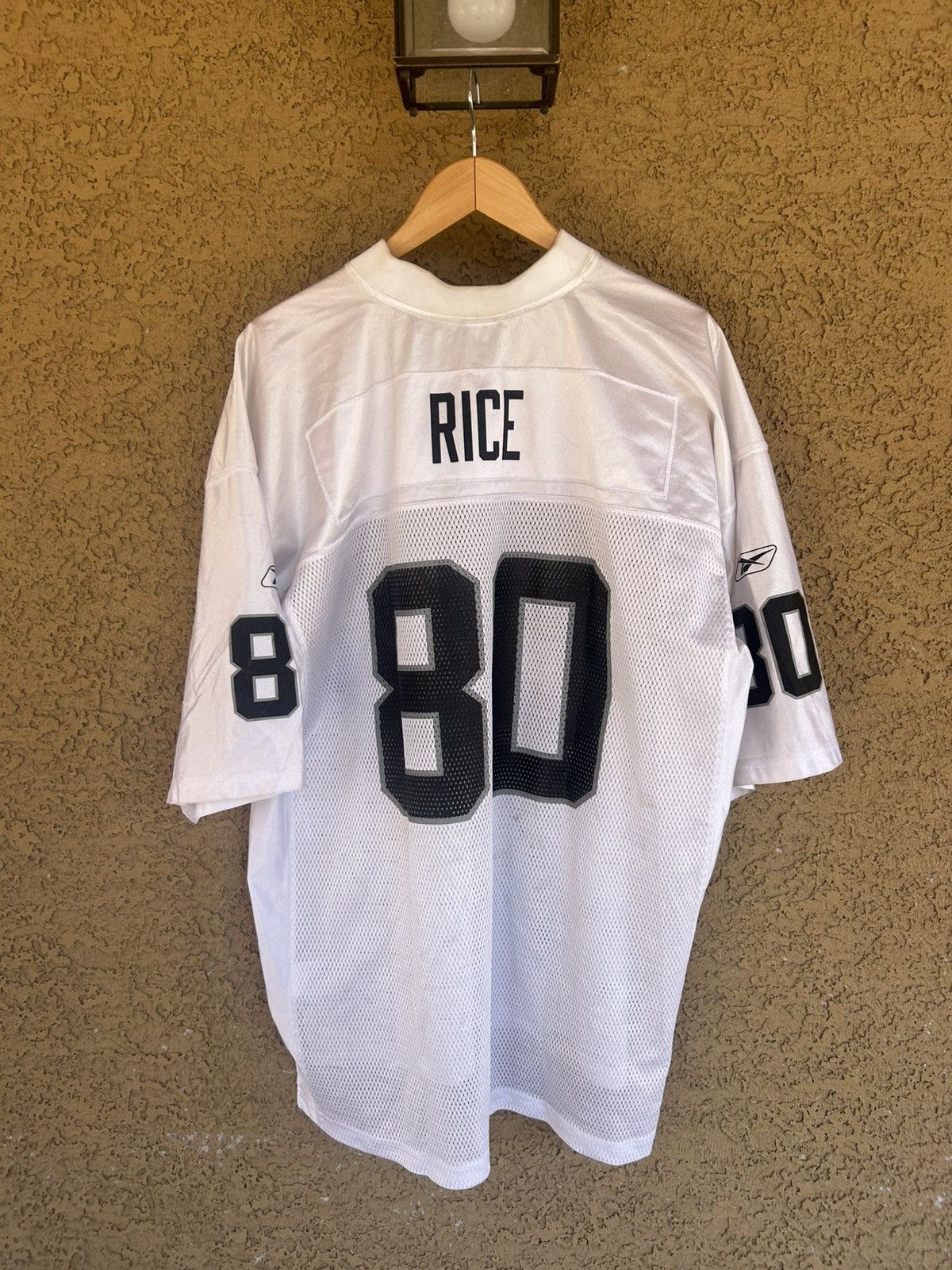 NFL Vintage Reebok Oakland Raiders Jerry Rice Jersey XL Size US XL / EU 56 / 4 - 3 Thumbnail