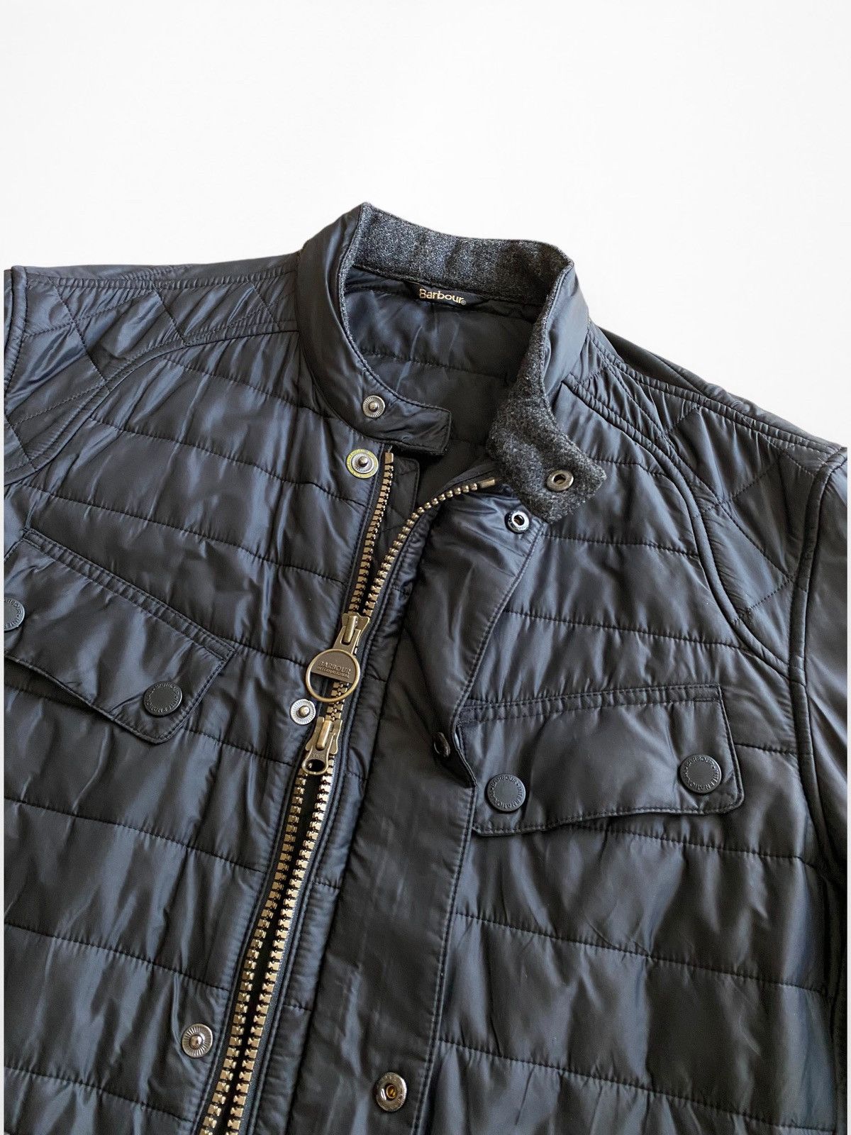 Barbour Barbour International Caliper Quilted TR Jacket Size US L / EU 52-54 / 3 - 4 Thumbnail