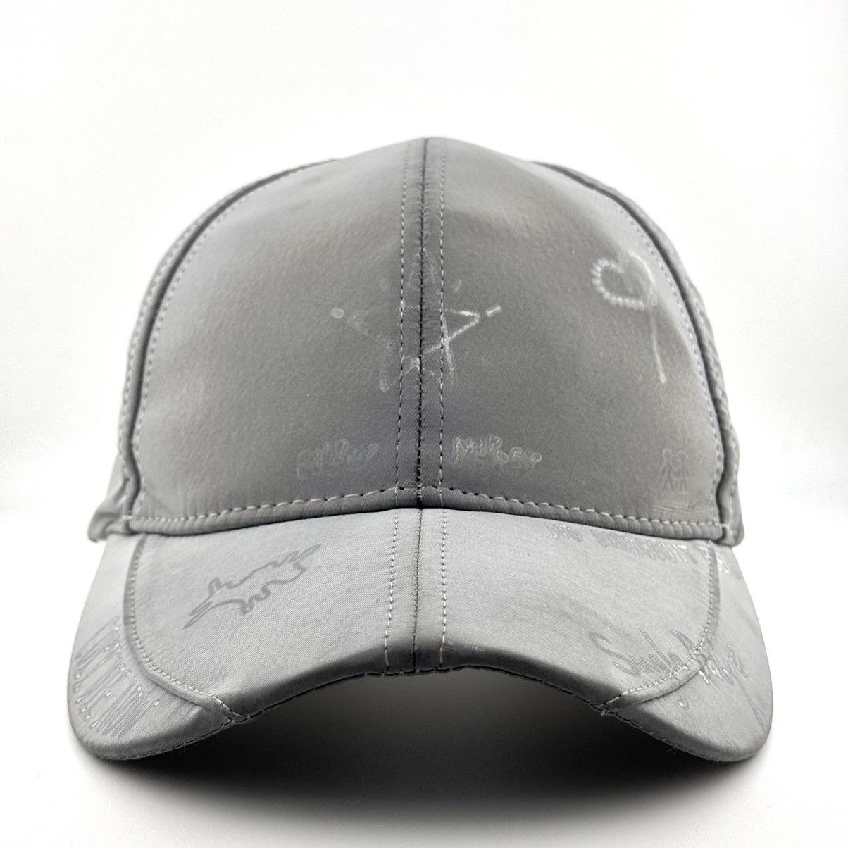 SMFK SMFK Reflective Silver All Over Graphic Sam & Frank Cap Size ONE SIZE - 3 Thumbnail