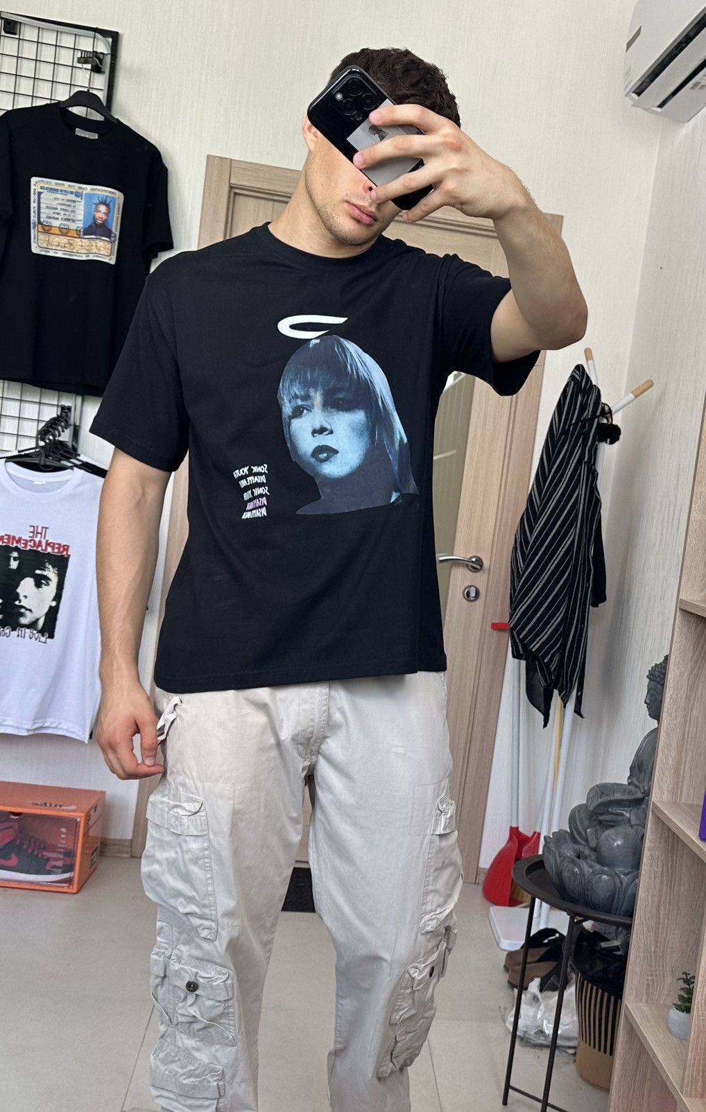 Band Tees Sonic Youth Jane Birkin Tshirt Men Black L Size US L / EU 52-54 / 3 - 14 Thumbnail
