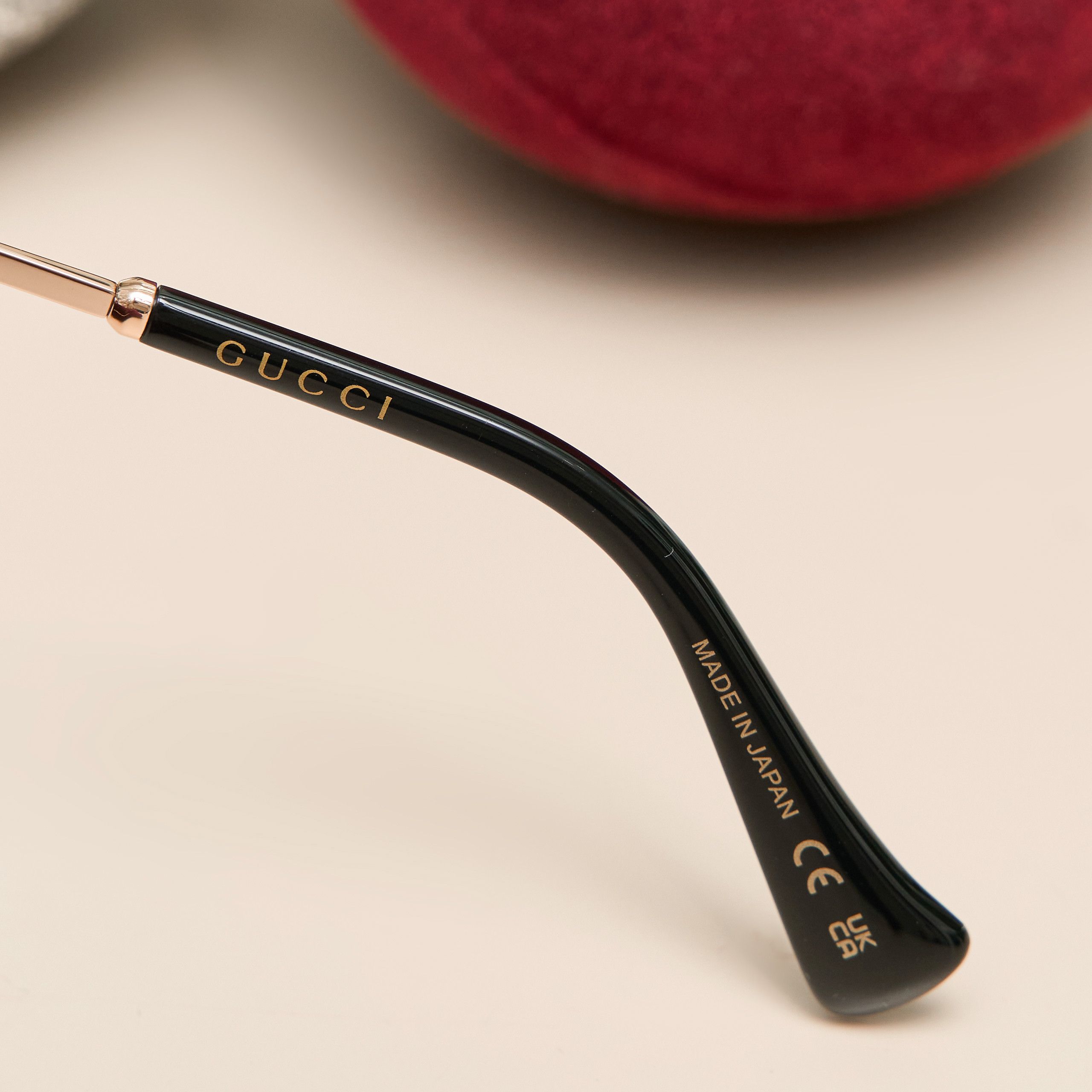 Gucci GUCCI GG1594O 001 Sunglasses Size ONE SIZE - 3 Thumbnail