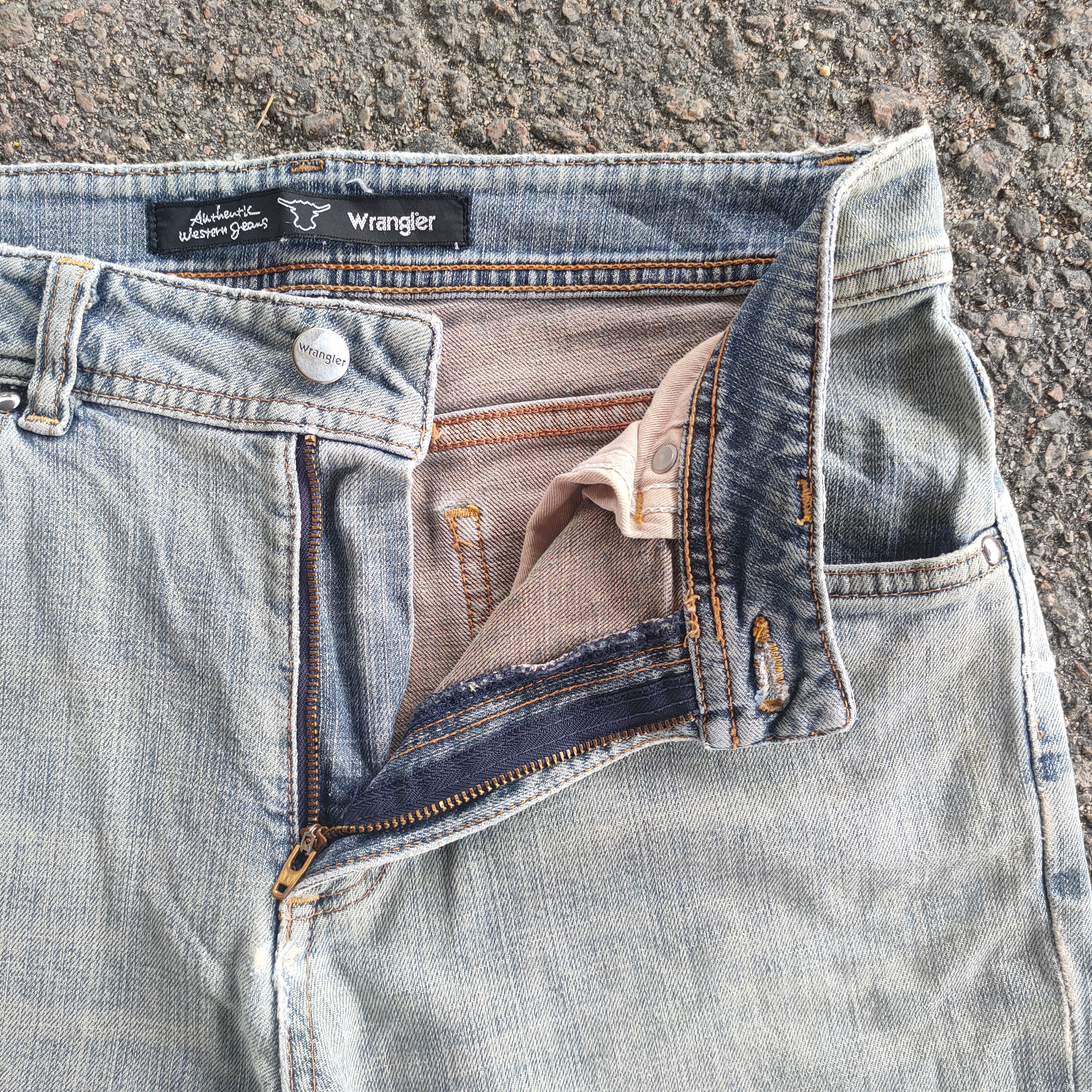 Wrangler FLARE VINTAGE WRANGLER FADED JEANS DENIM PANTS Size US 30 / EU 46 - 7 Thumbnail