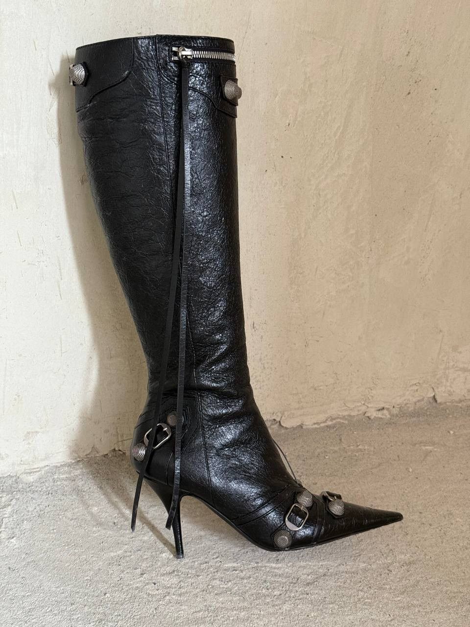 Balenciaga Balenciaga iconic “Le Cagole” 90mm High Heel Boots Size US 7 / IT 37 - 5 Thumbnail