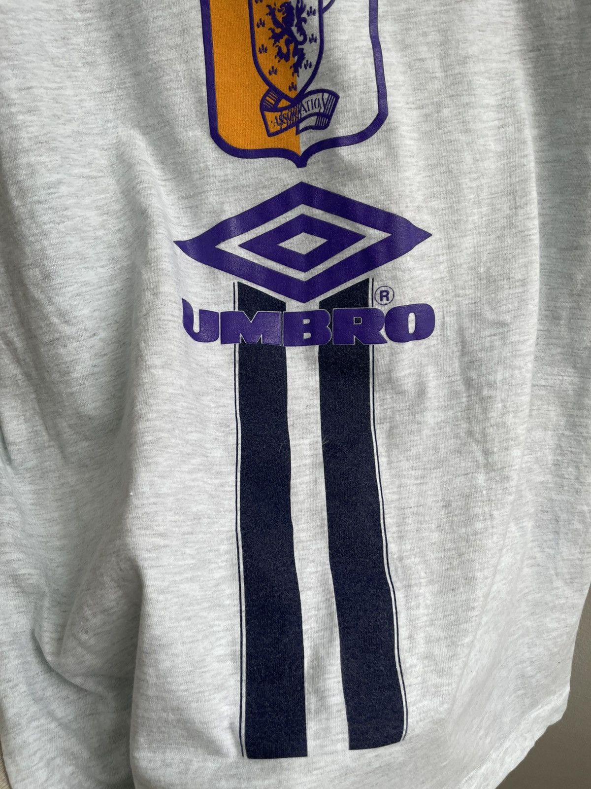 Umbro Scotland 1993 1994 1995 Umbro Cotton Long Sleeve Shirt Tee Size US L / EU 52-54 / 3 - 10 Thumbnail