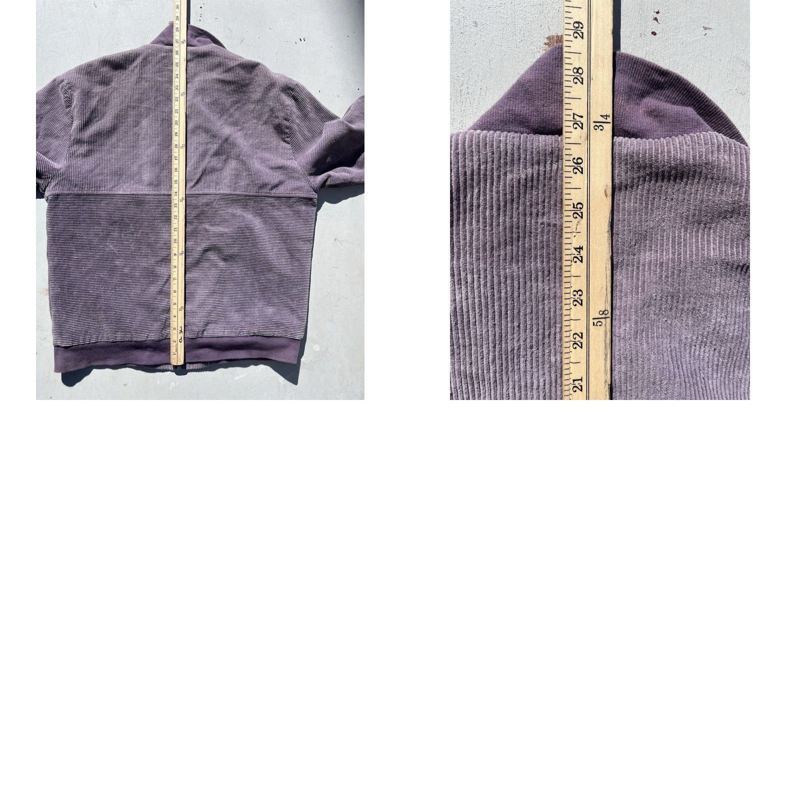 Alltimers Alltimers Jacket Purple Jeremih M Cord Retro Full Zip Bomber Street Logo Mens Size US M / EU 48-50 / 2 - 9 Thumbnail