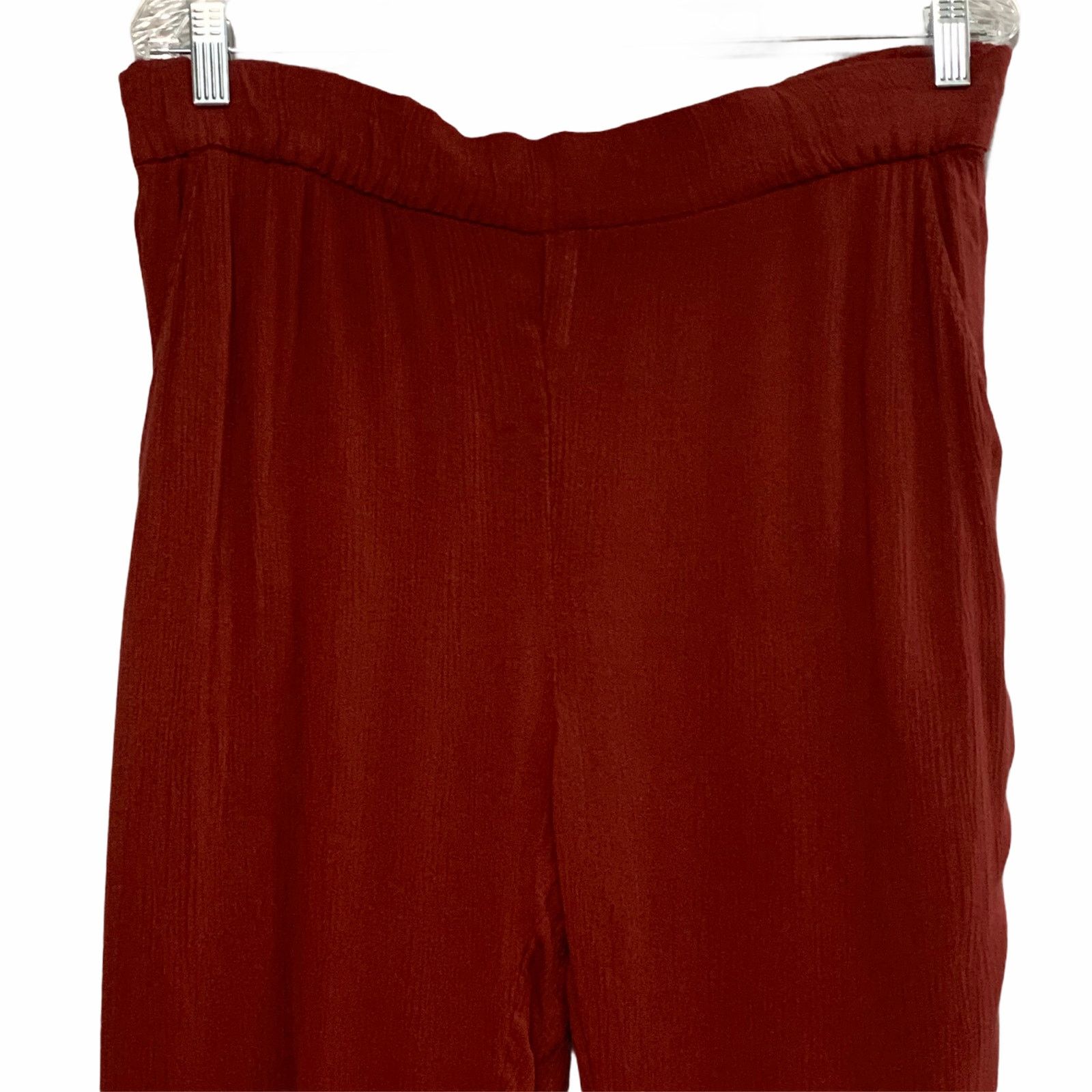 Free People Free People Boho Chic Rust Baggy Harem Pants Sm Cozy Belt Size 28" / US 6 / IT 42 - 2 Thumbnail