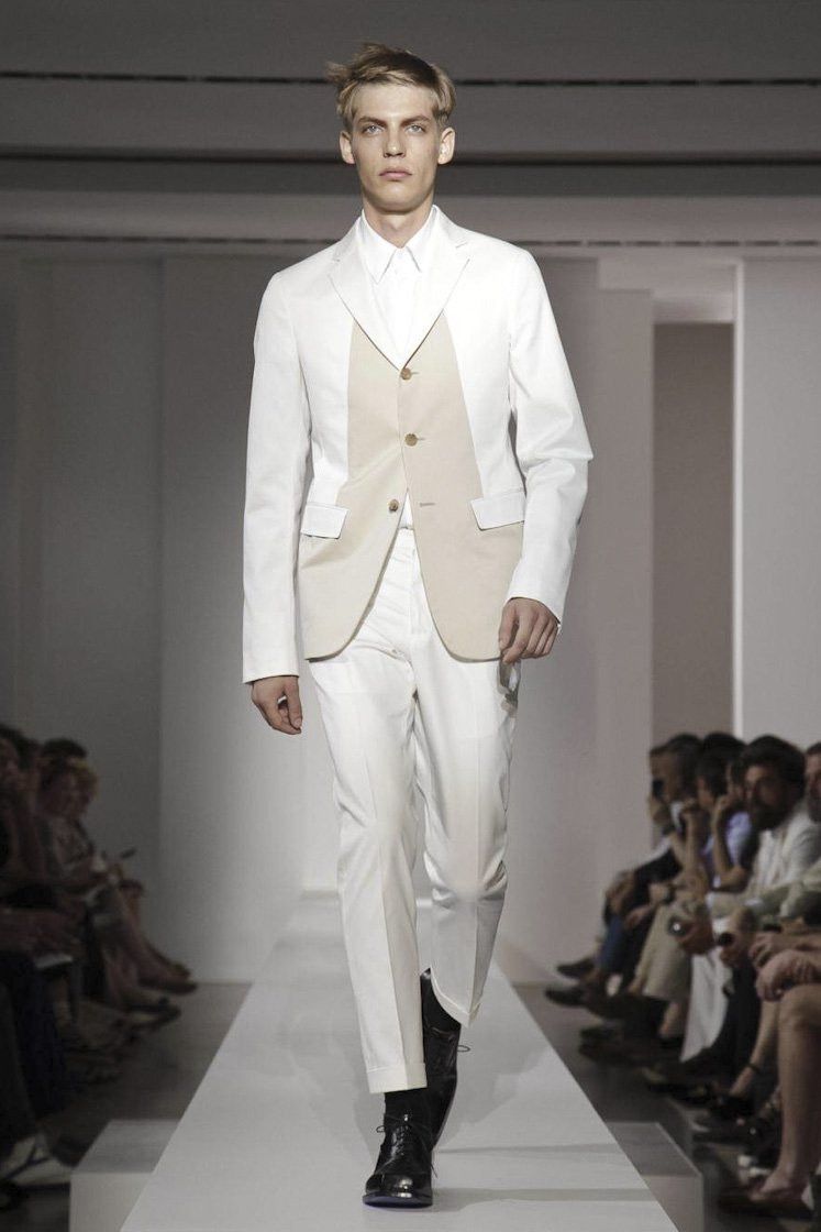 Jil Sander Jil sander S/S 13 blazer jacket tailor made Size US S / EU 44-46 / 1 - 1 Thumbnail