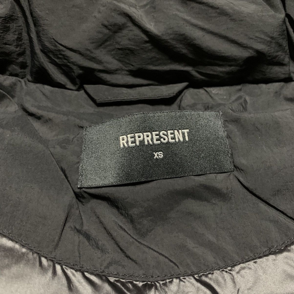 Represent Clo. Represent XS Puffer Vest Black Gilet Oversized 2022 Size US XS / EU 42 / 0 - 5 Thumbnail