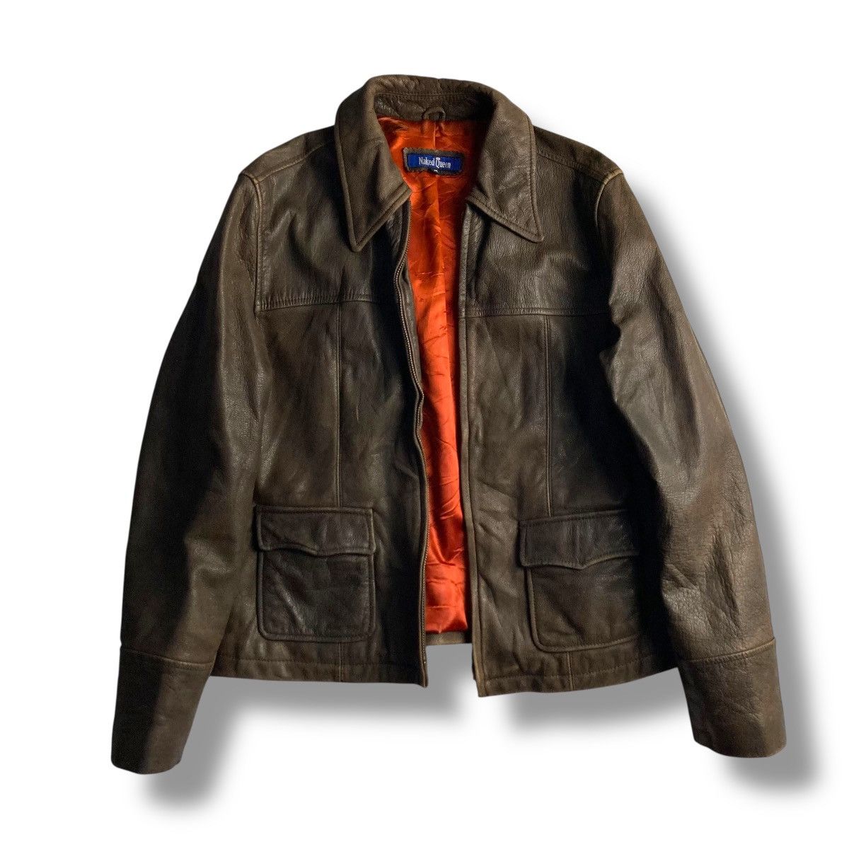 Hysteric Glamour 🇯🇵 NAKEQ QUEEN BUCKLE WAIST COWHIDE GENUINE LEATHER JACKET Size M / US 6-8 / IT 42-44 - 1 Thumbnail