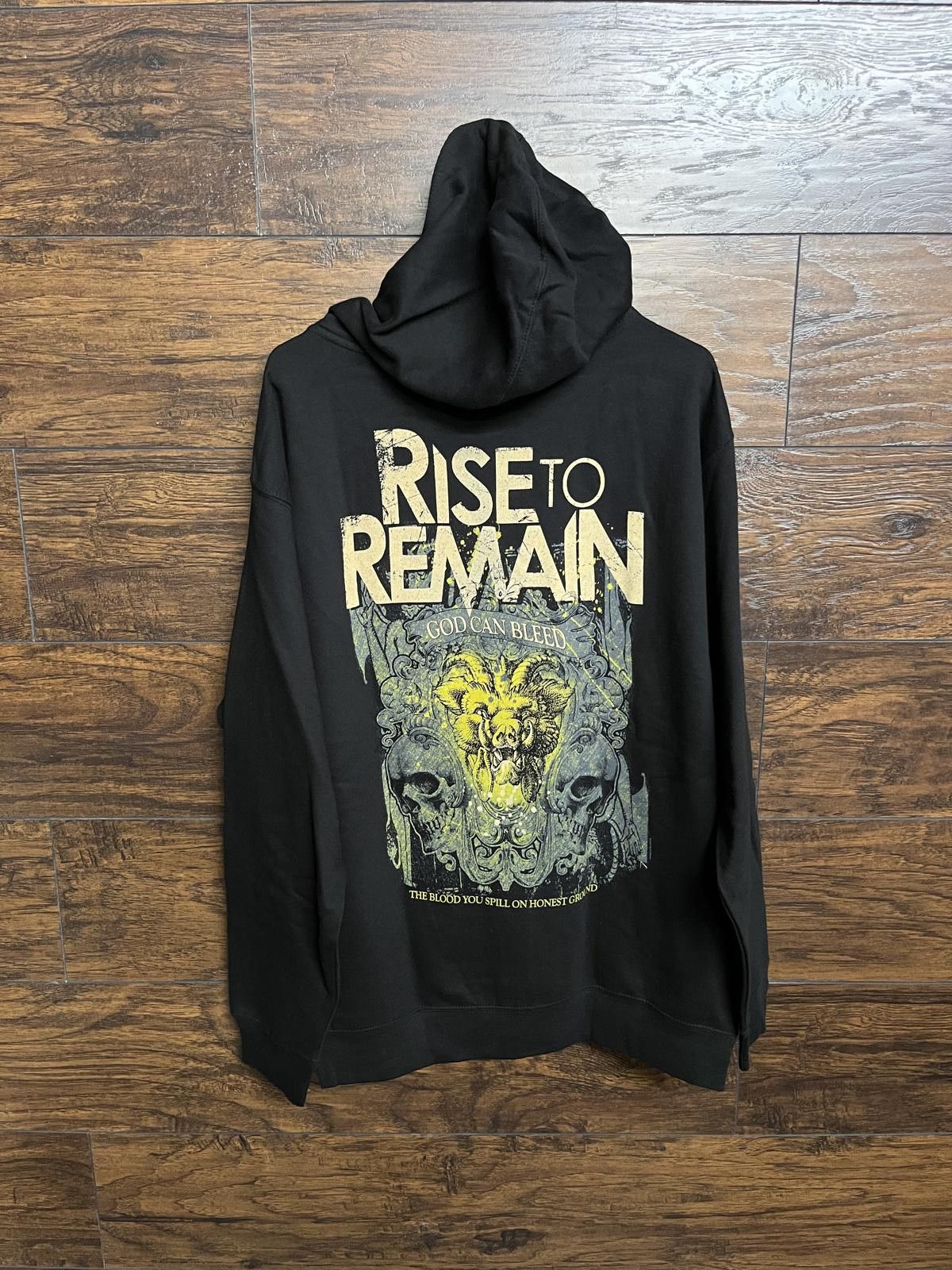 Independent Trading Co. Rise to Remain Merch Zip-Up Hoodie God Can Bleed - L Size US L / EU 52-54 / 3 - 1 Thumbnail