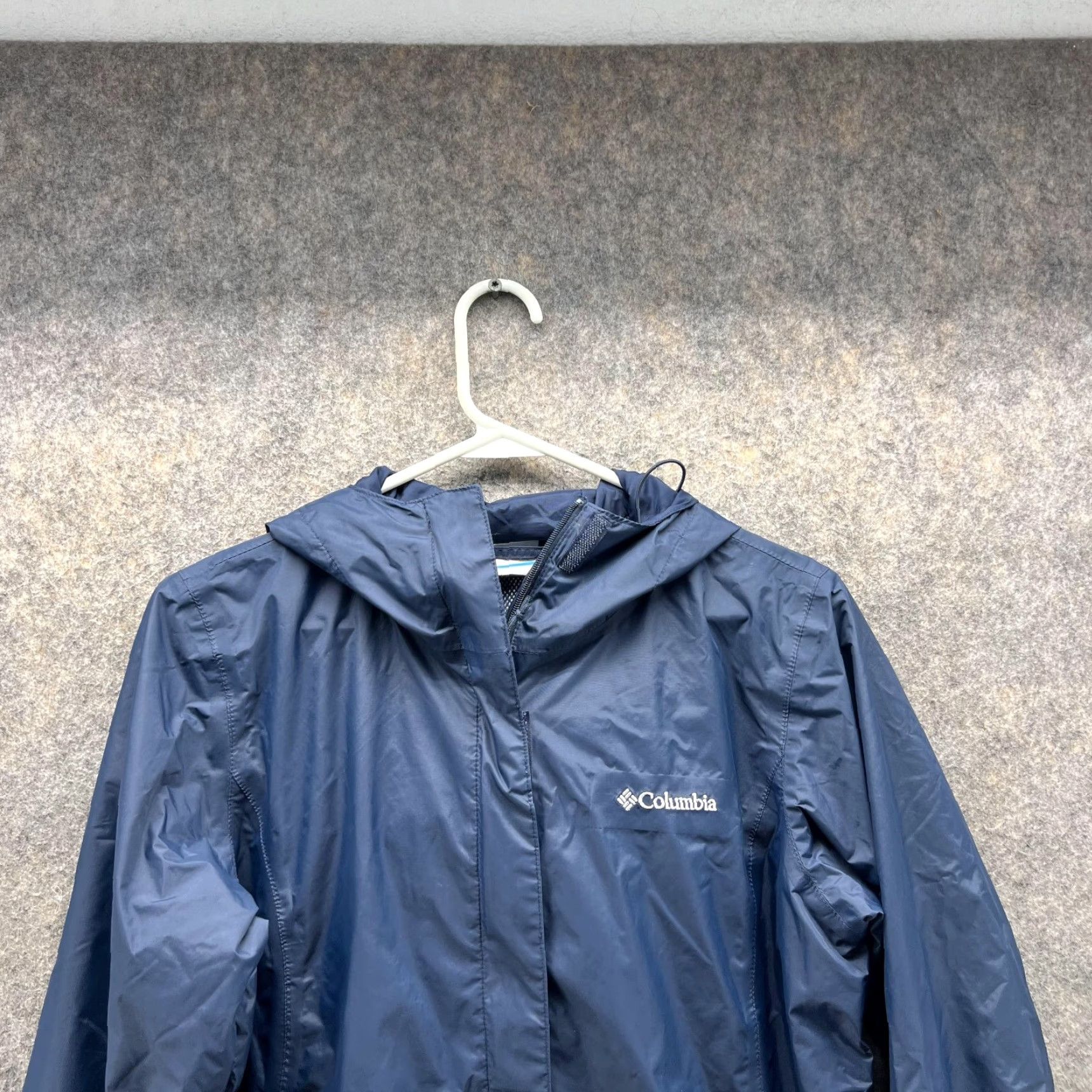 Vintage Columbia Jacket Men Medium Adult Blue Full Zip Windbreaker Hoodie Sweatshirt Size US M / EU 48-50 / 2 - 2 Thumbnail