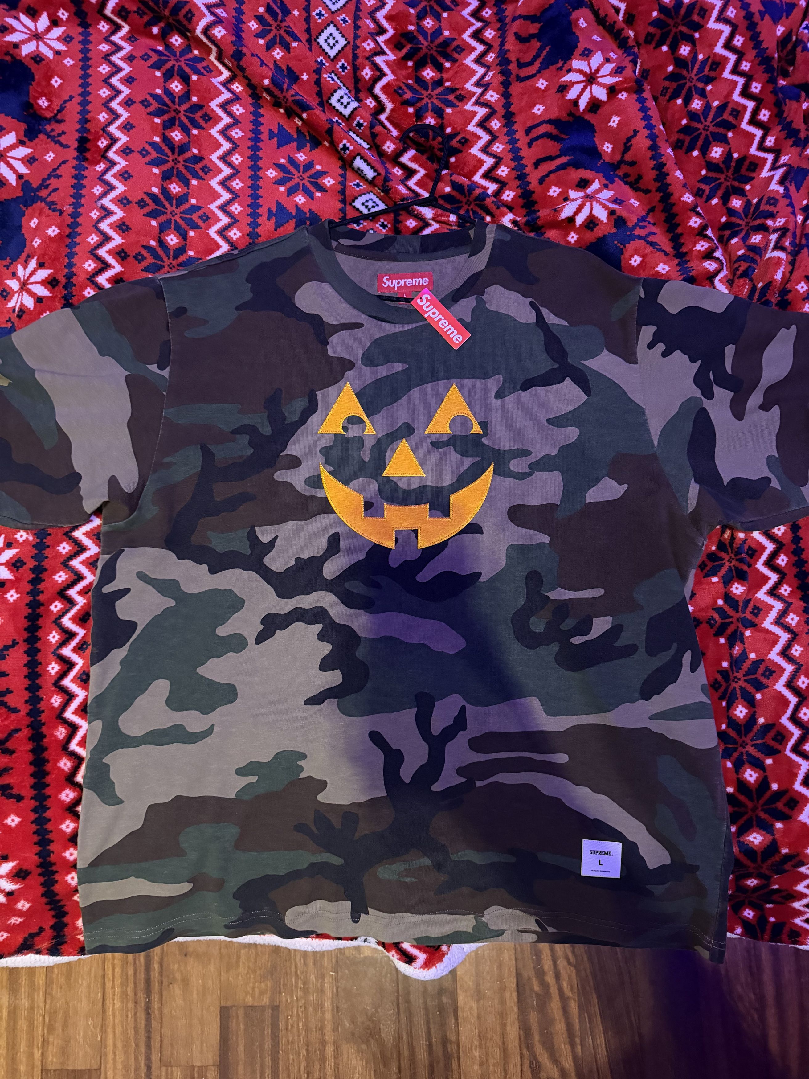 Supreme Supreme pumpkin a/s top Size US L / EU 52-54 / 3 - 1 Thumbnail