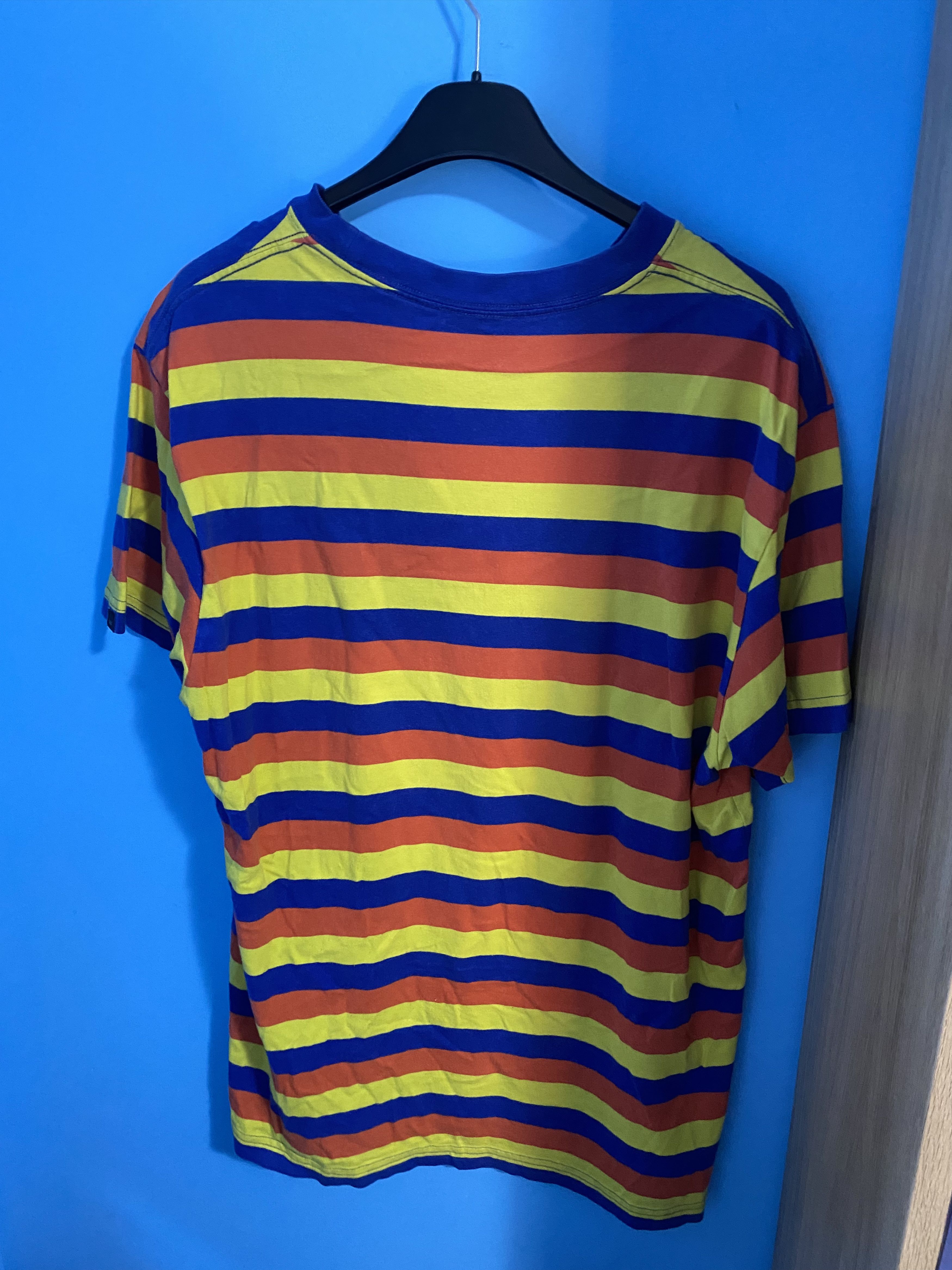 Golf Wang Golf Wang SS14 Striped Logo Tee Size US XL / EU 56 / 4 - 2 Thumbnail