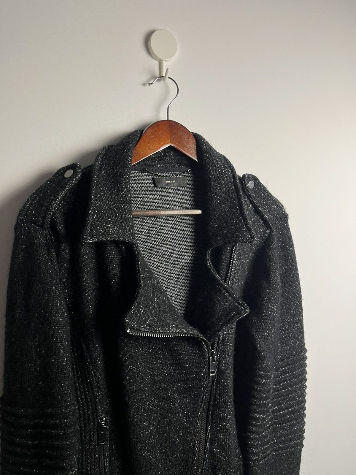 Diesel Diesel avant garde wool rare model y2k Size US L / EU 52-54 / 3 - 3 Thumbnail
