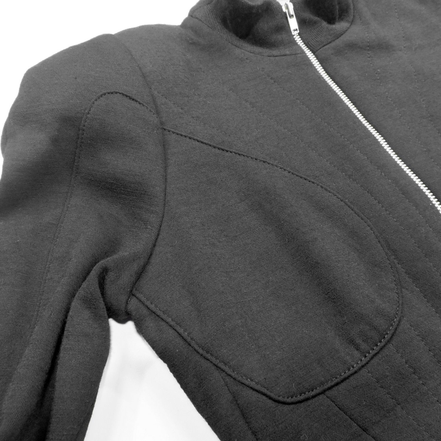 Thierry Mugler THIERRY MUGLER SCULPTED CORSETED SCUBA WOOL JACKET Size M / US 6-8 / IT 42-44 - 12 Thumbnail