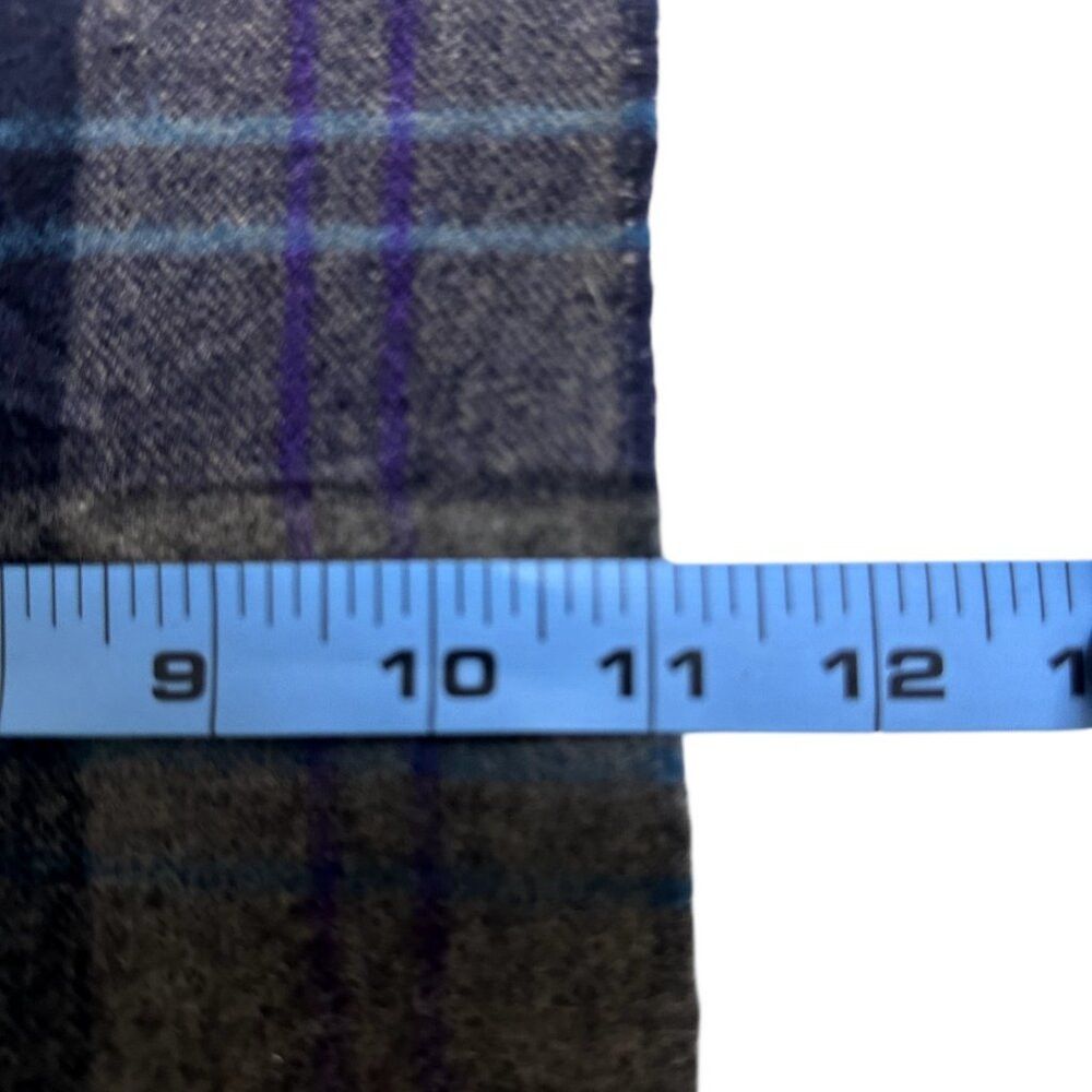 Burberry Burberry's Authentic Scarf Grey Wool Unisex Scarf Made In E Size ONE SIZE - 6 Thumbnail